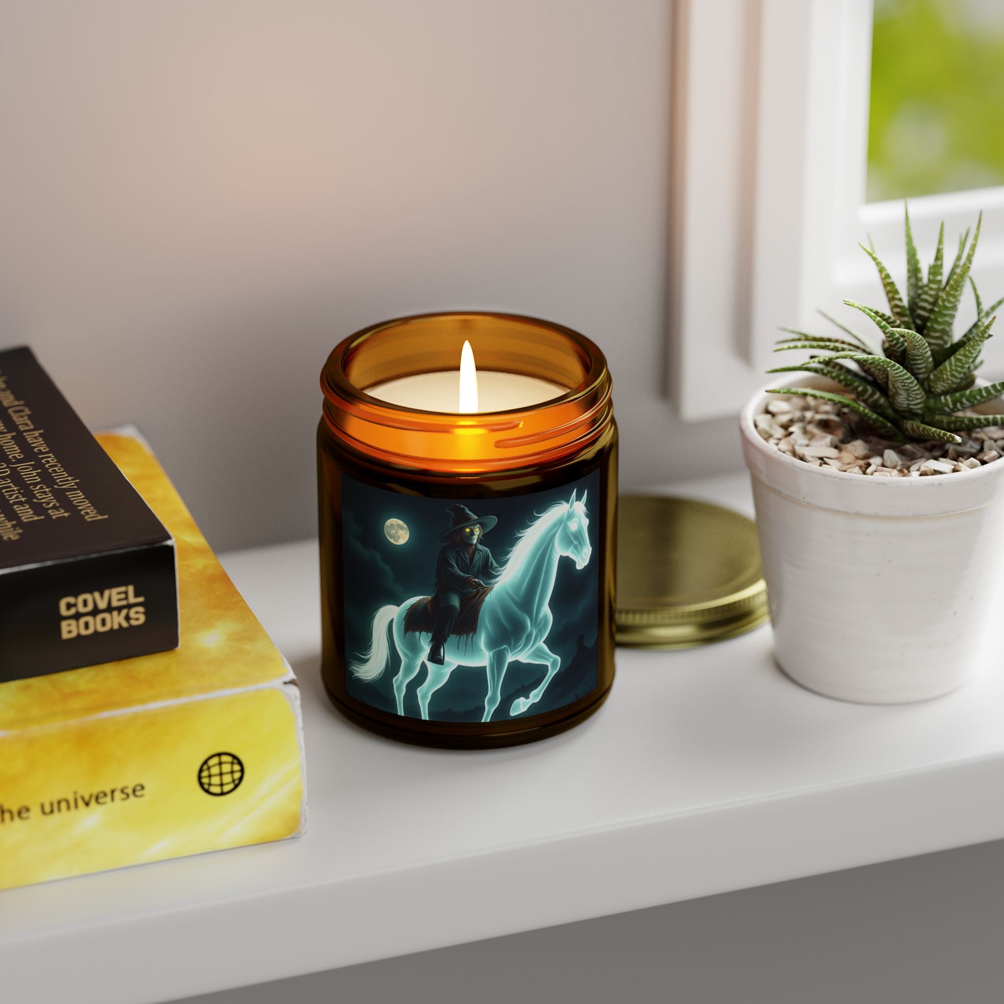 Enchanting Scented Candles, Ethereal Horse Design, Aromatherapy, Home Decor, Gift Idea, Relaxing Ambiance, Halloween