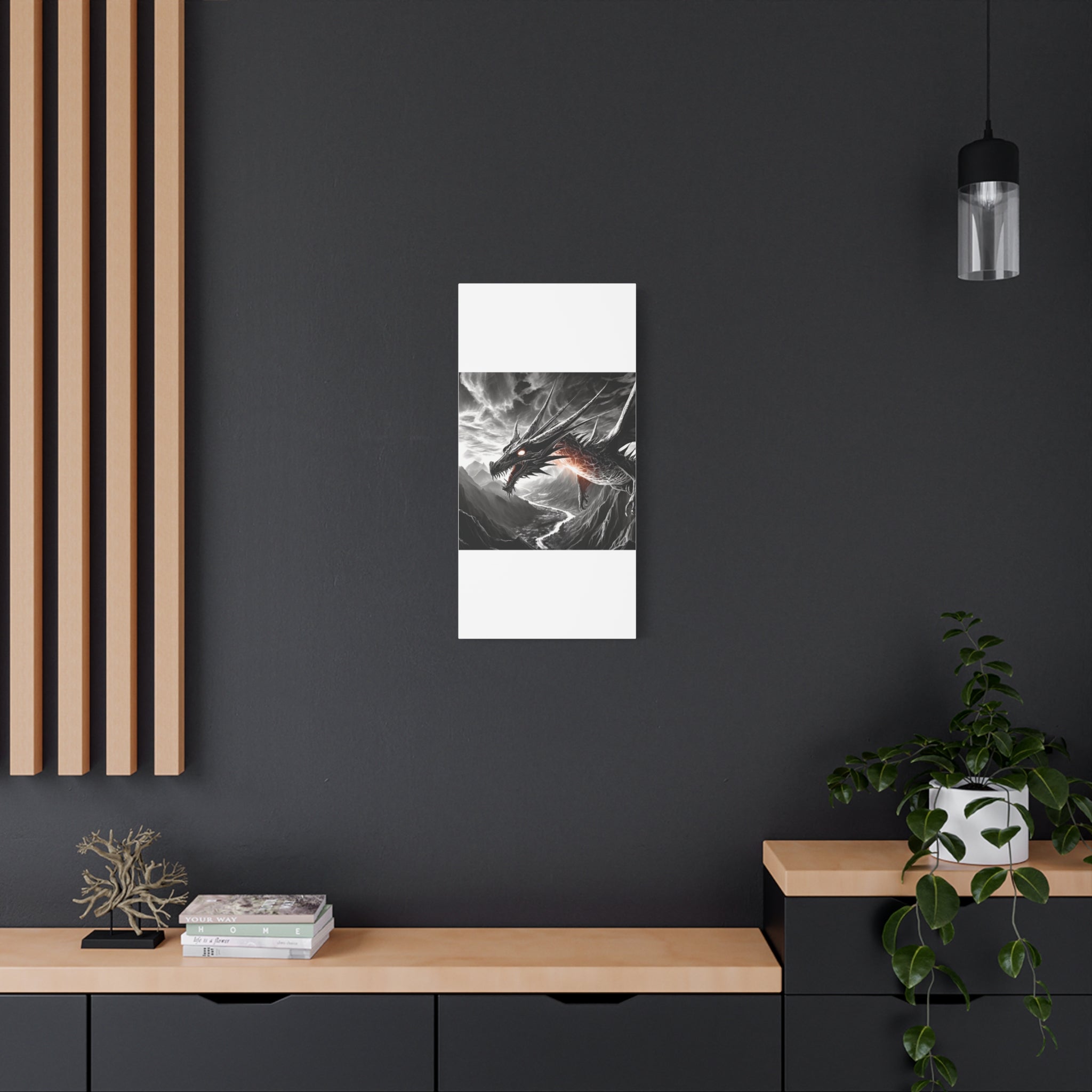 Dragon Art Canvas Print