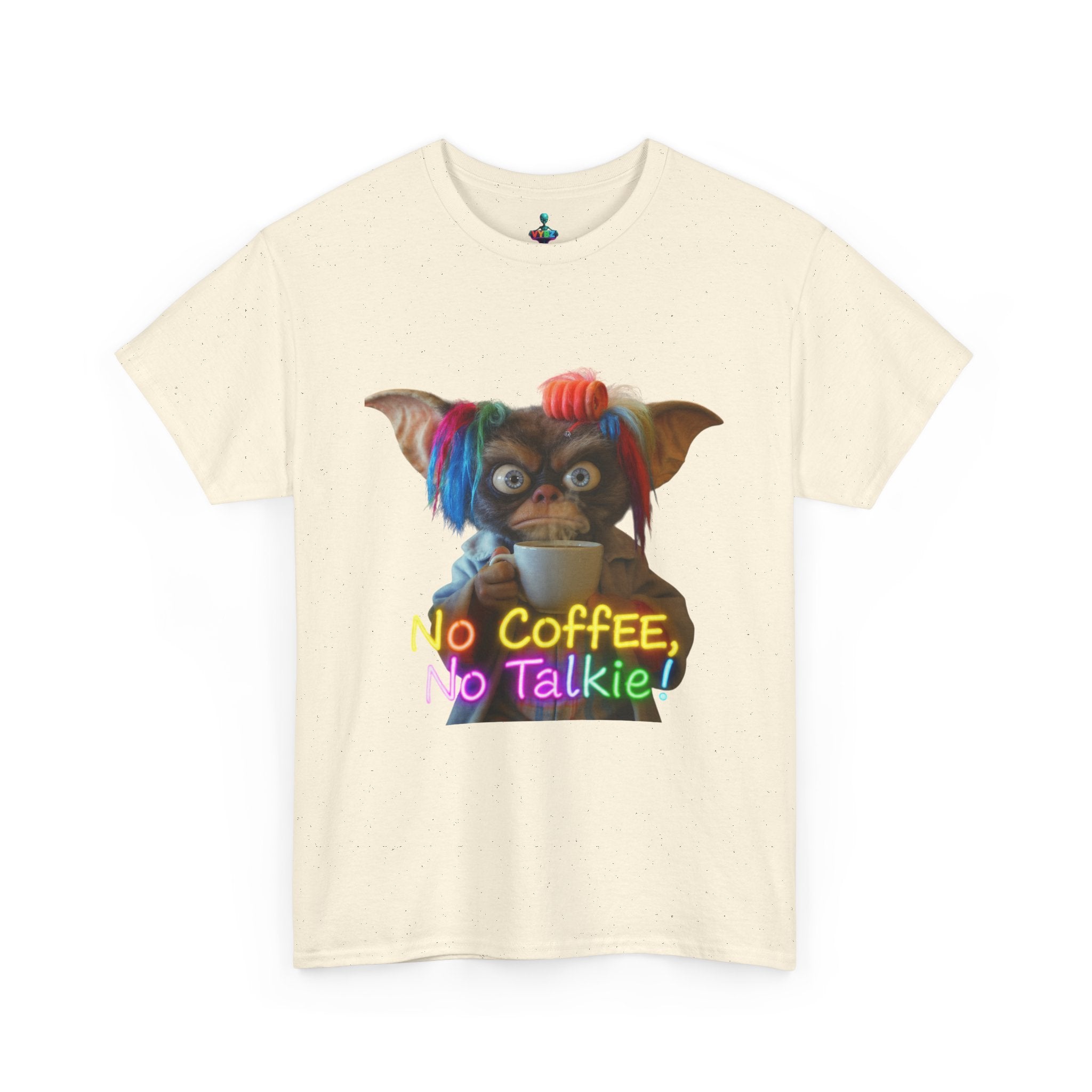 No Coffee, No Talkie Tee — Cute Gremlin Coffee Morning Shirt