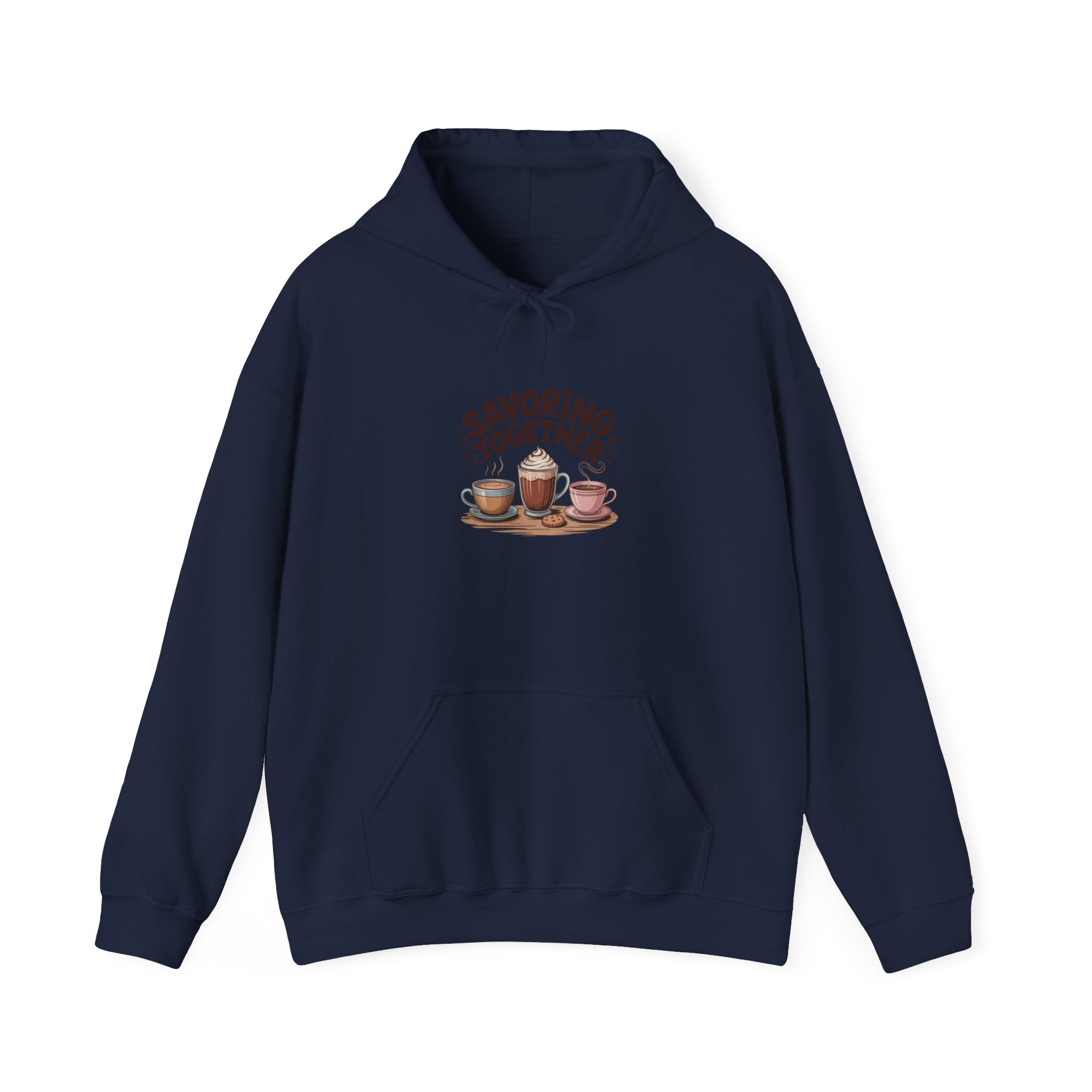 Savoring Together Hoodie | cocoa sweatshirt, coffee lover apparel