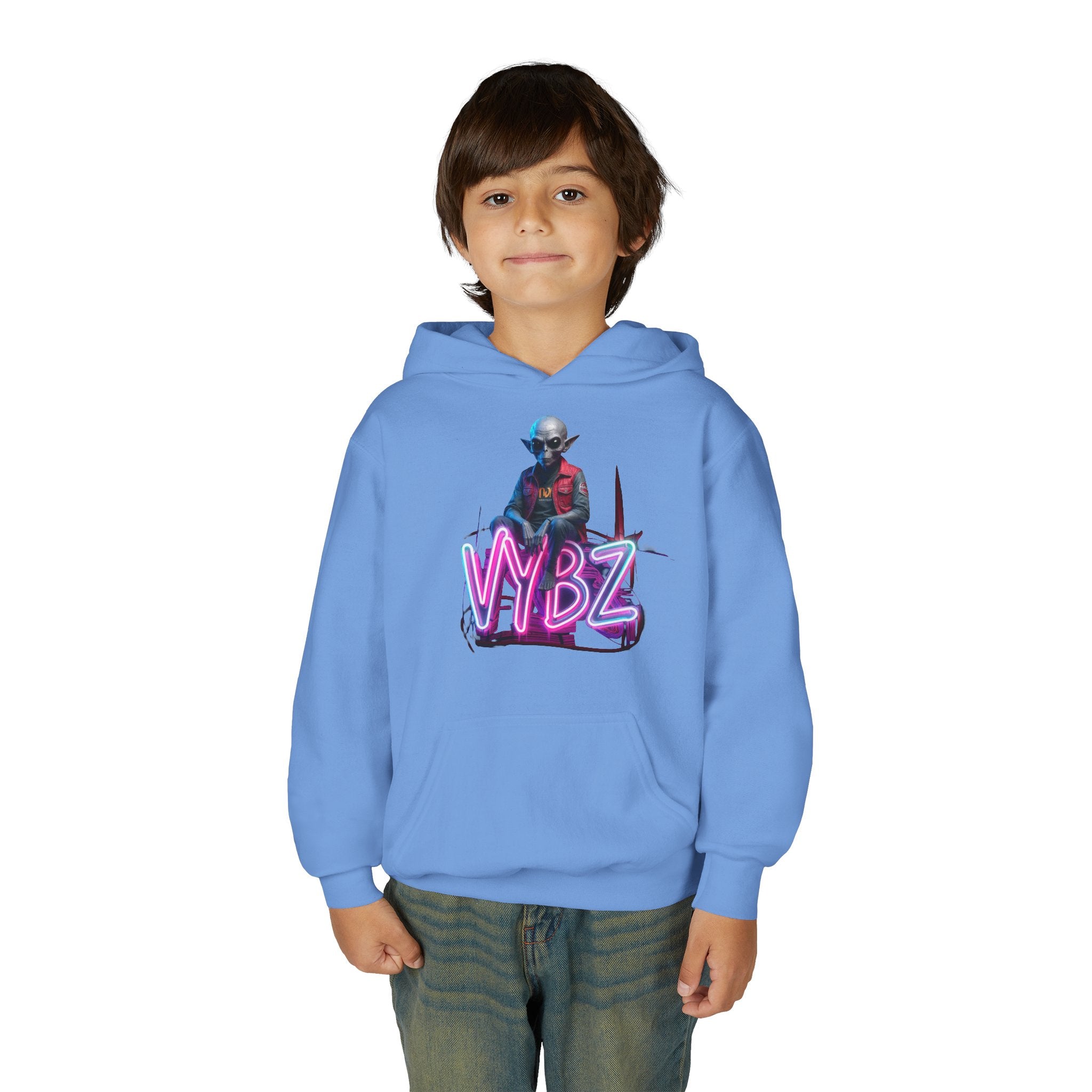 VYBZ Alien Youth Heavy Blend Hooded Sweatshirt, Cozy Streetwear, Perfect for Teens, Gifts for Holidays and Occasions, Casual [...]