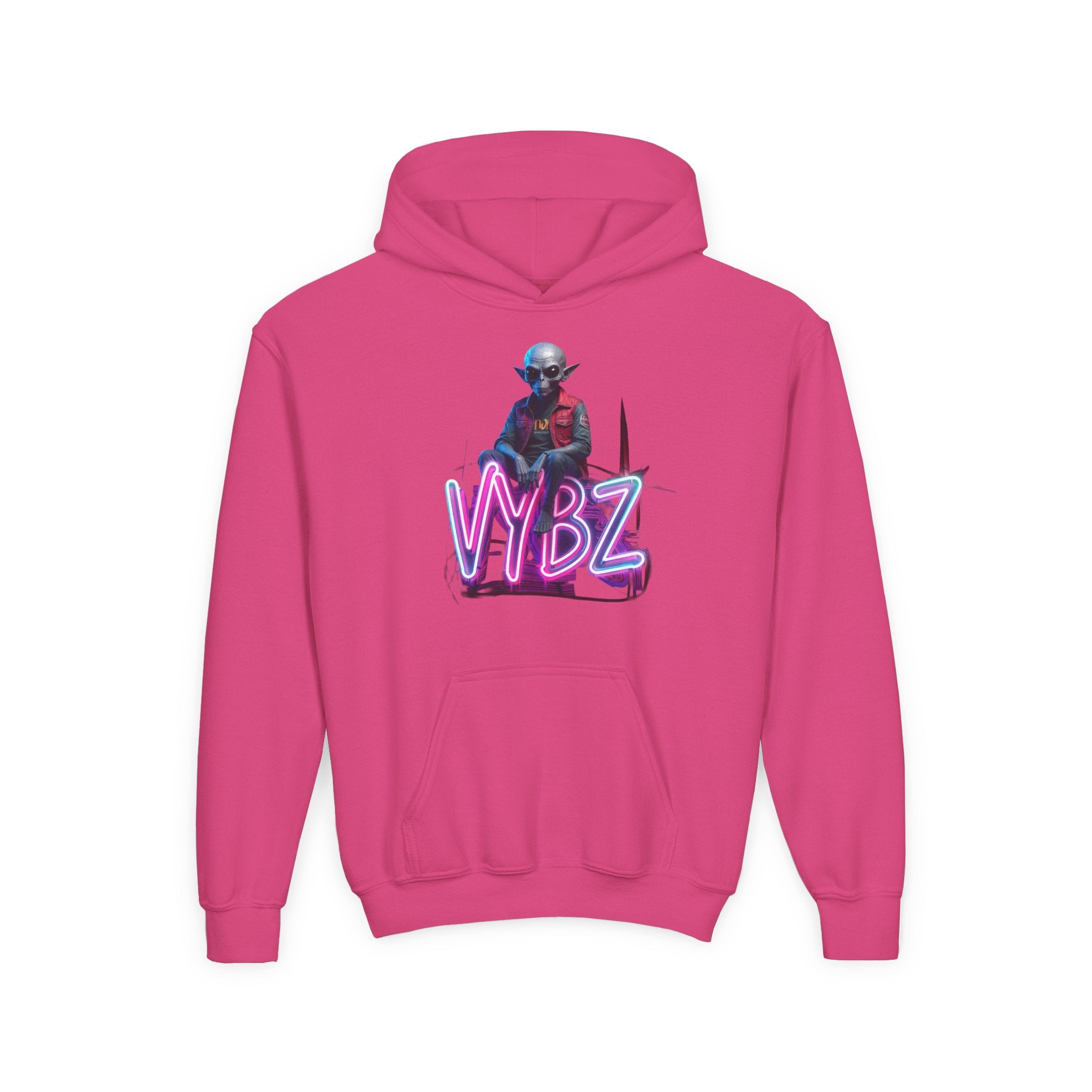 VYBZ Alien Youth Heavy Blend Hooded Sweatshirt, Cozy Streetwear, Perfect for Teens, Gifts for Holidays and Occasions, Casual [...]