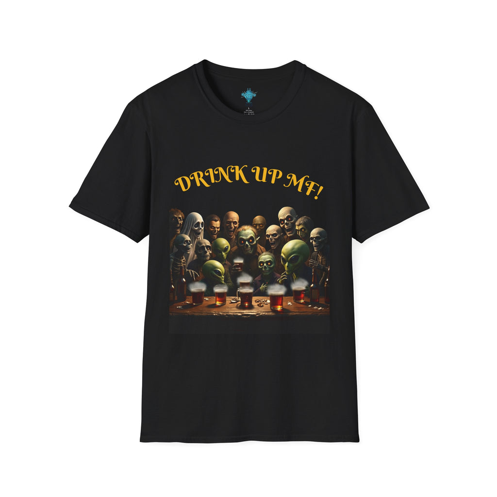 VYBZ Humorous Monster Unisex T-Shirt - Classic Quote Design