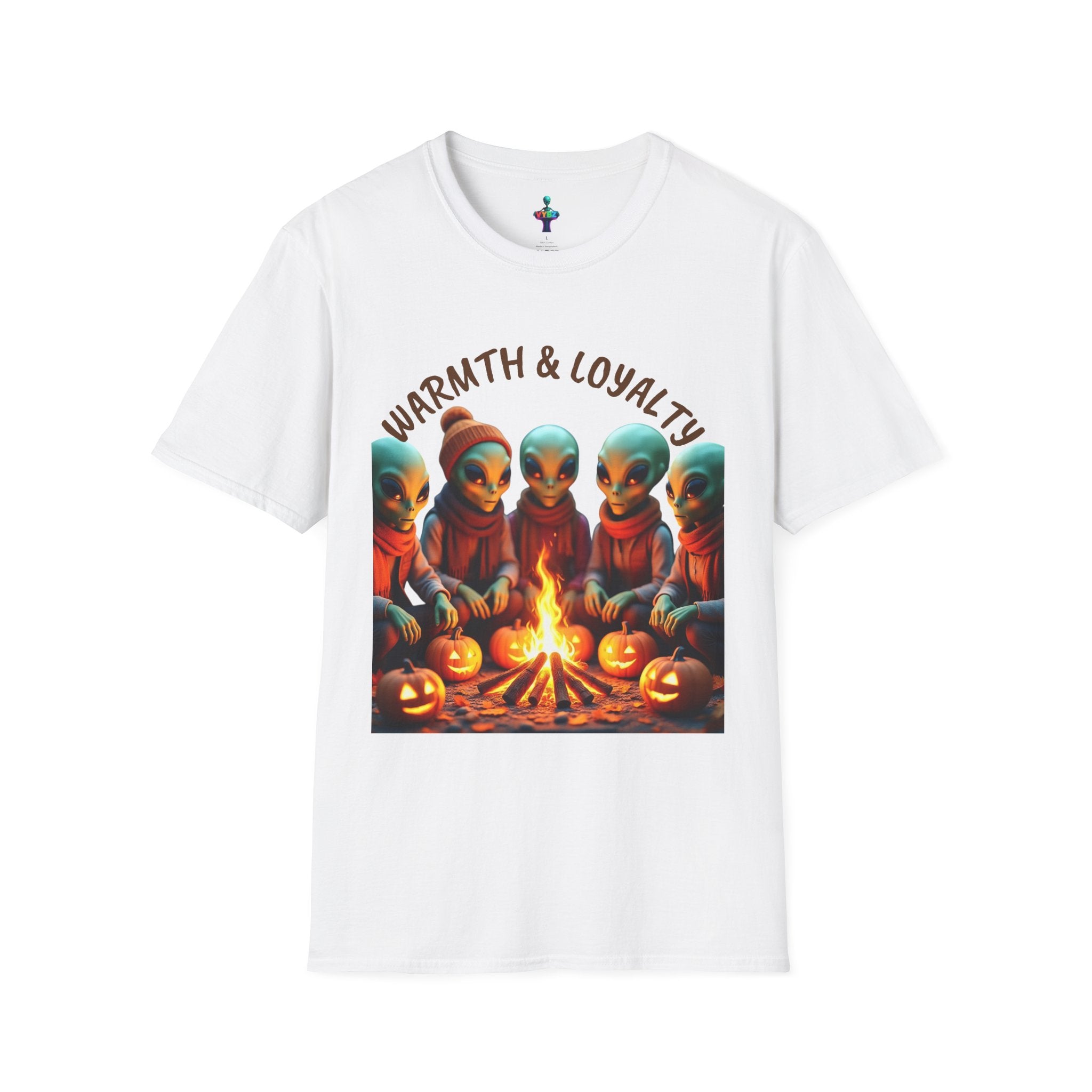 VYBZ Cozy Alien Campfire T-Shirt