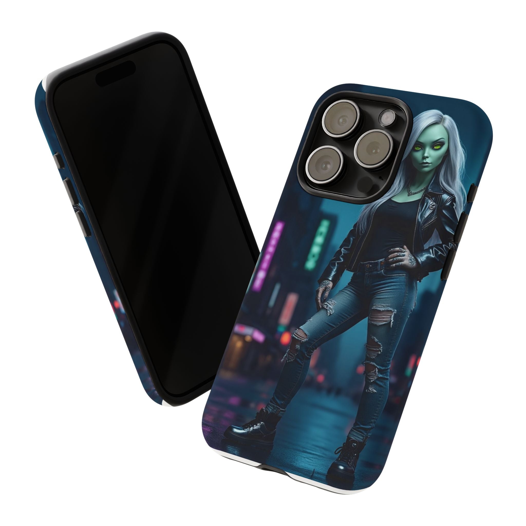 Alien Chic Tough Phone Case