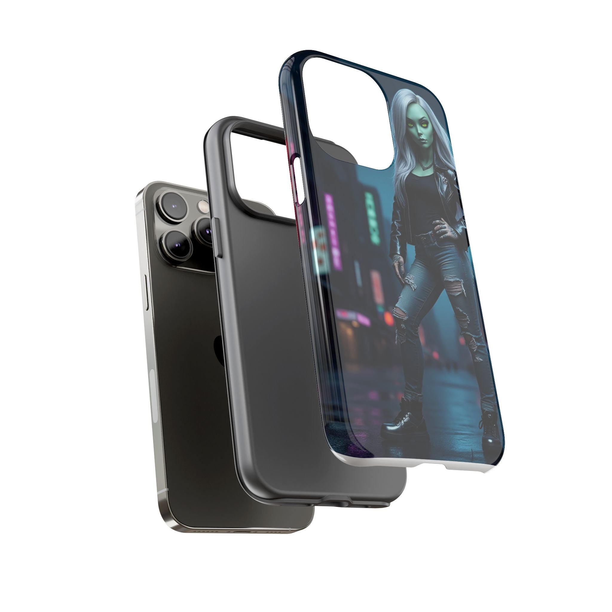 Alien Chic Tough Phone Case