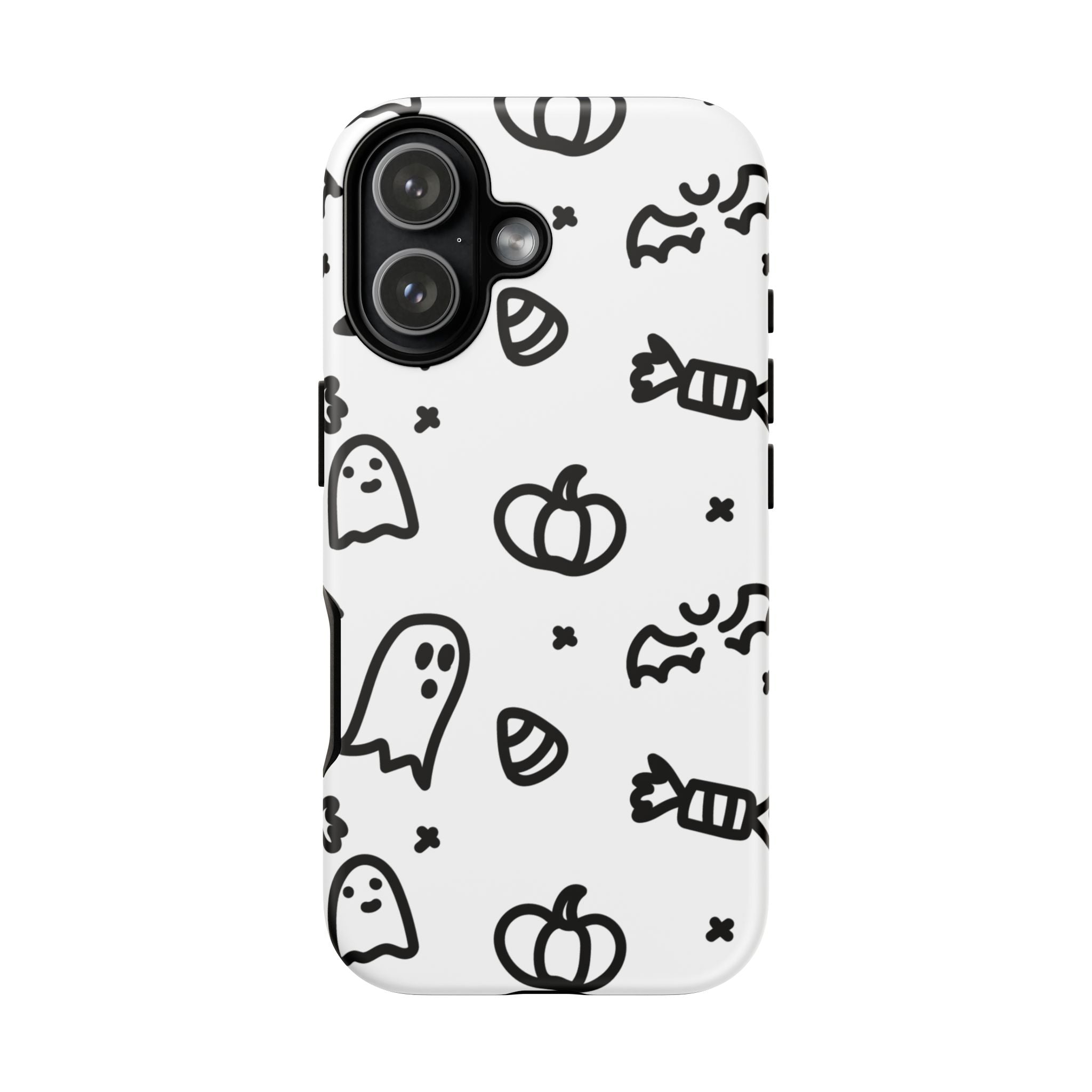 Halloween Themed Phone Case, Spooky Ghosts and Pumpkins, Fall Decor, Costume Party, Trick or Treat