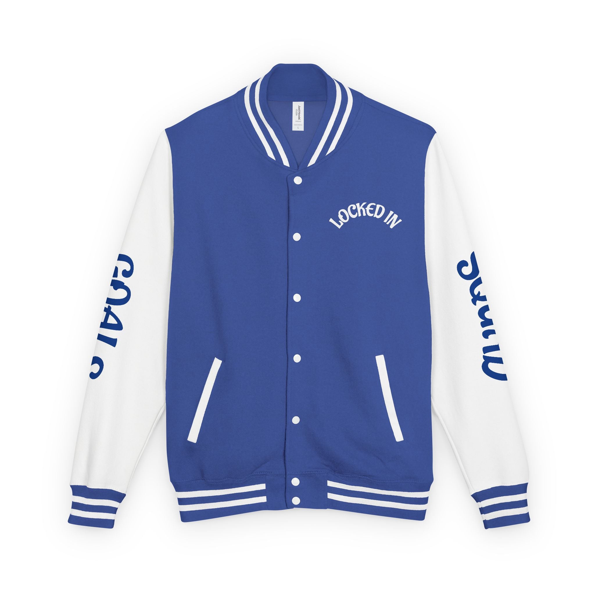 VYBZ "Locked In Goals" Heavyweight Letterman Jacket