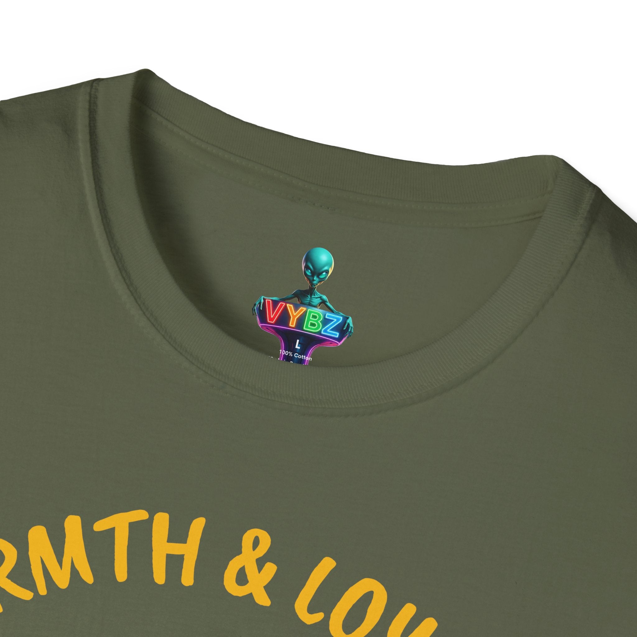 VYBZ Cozy Alien Campfire T-Shirt
