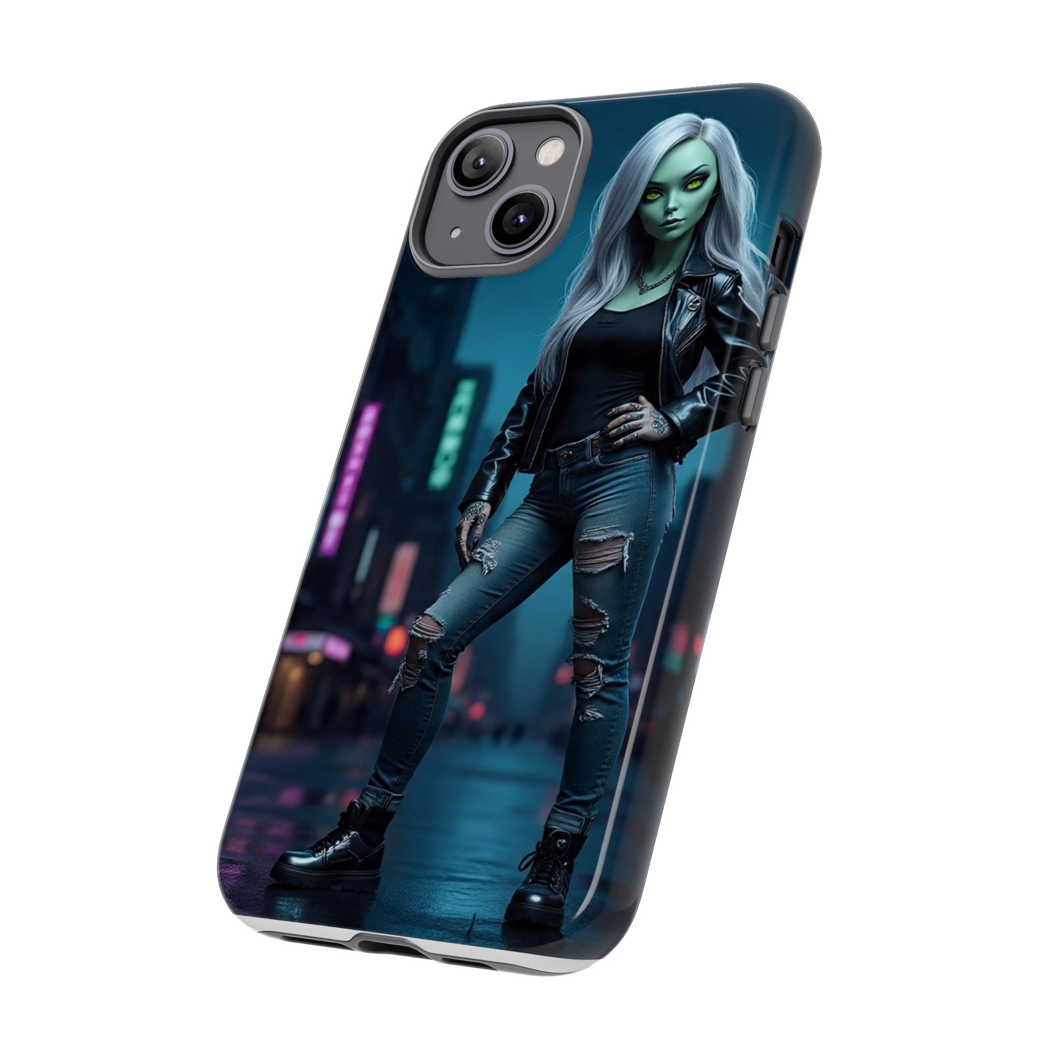 Alien Chic Tough Phone Case