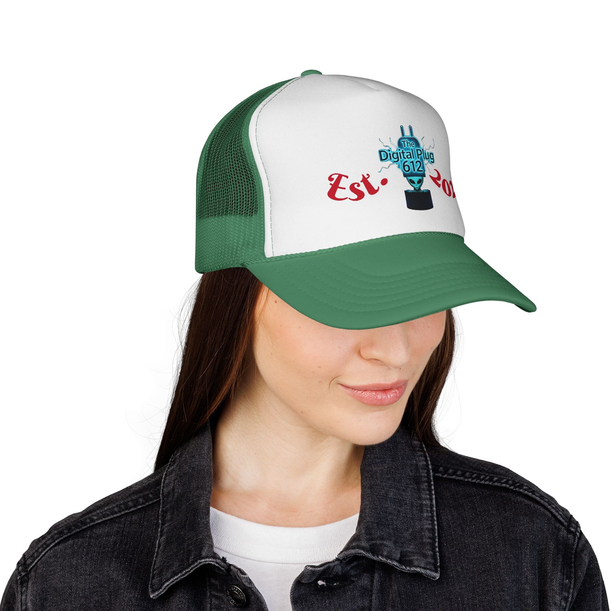 Digital Plug 612 Trucker Cap