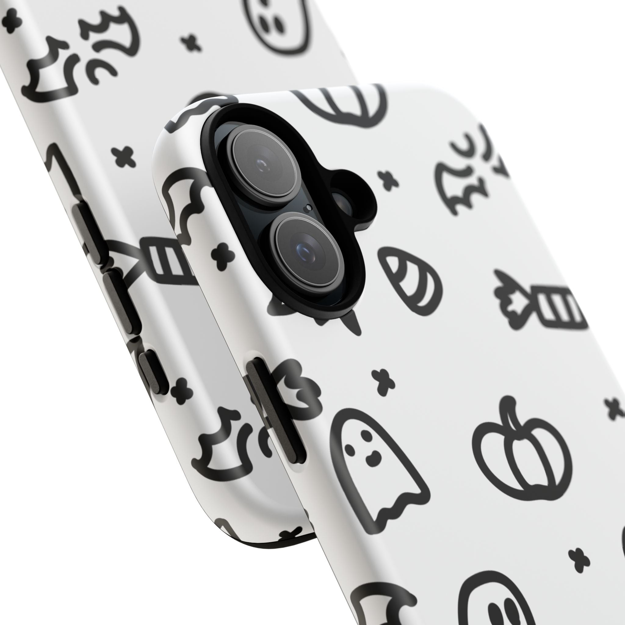 Halloween Themed Phone Case, Spooky Ghosts and Pumpkins, Fall Decor, Costume Party, Trick or Treat