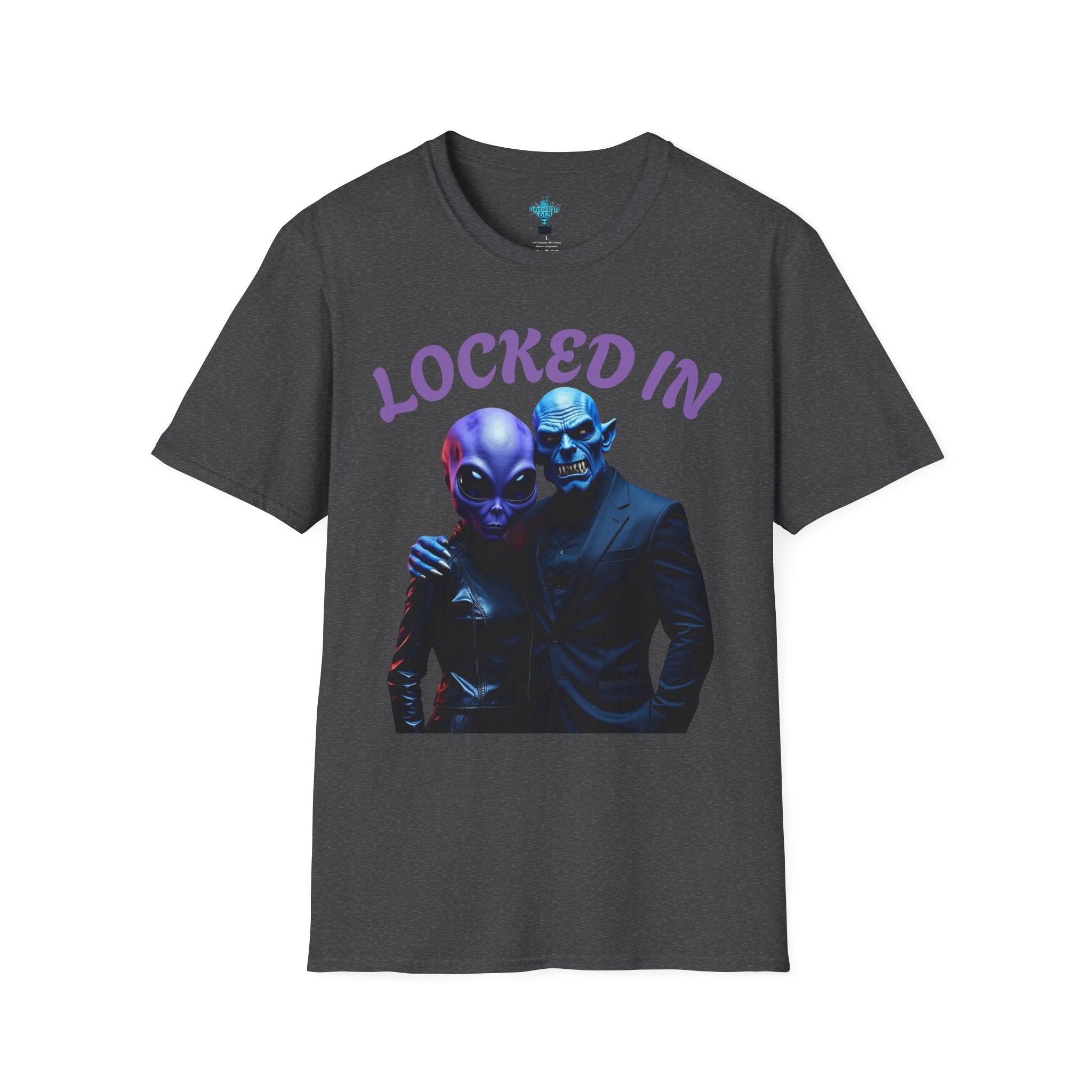 VYBZ "Locked In" Alien Couple T-Shirt