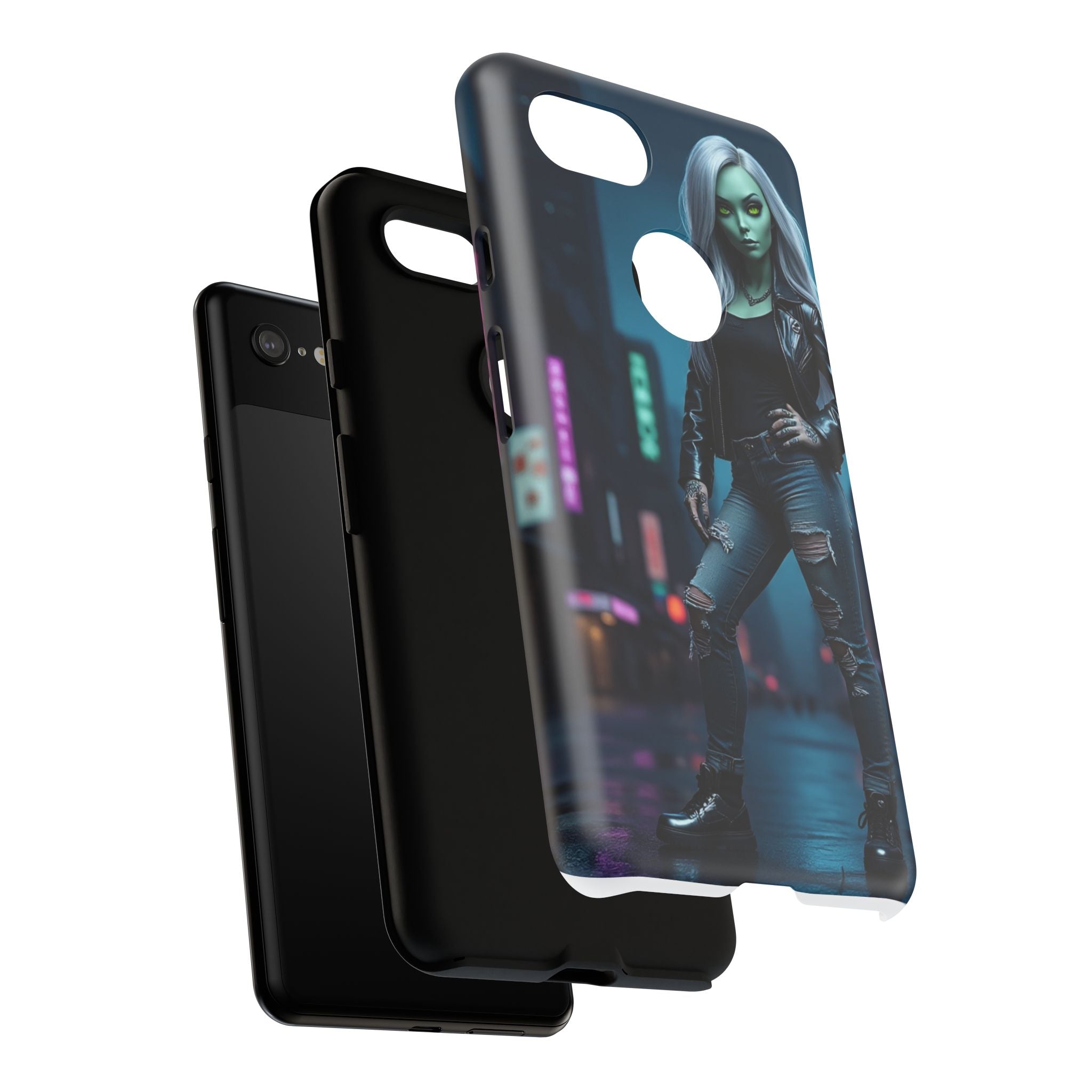 Alien Chic Tough Phone Case