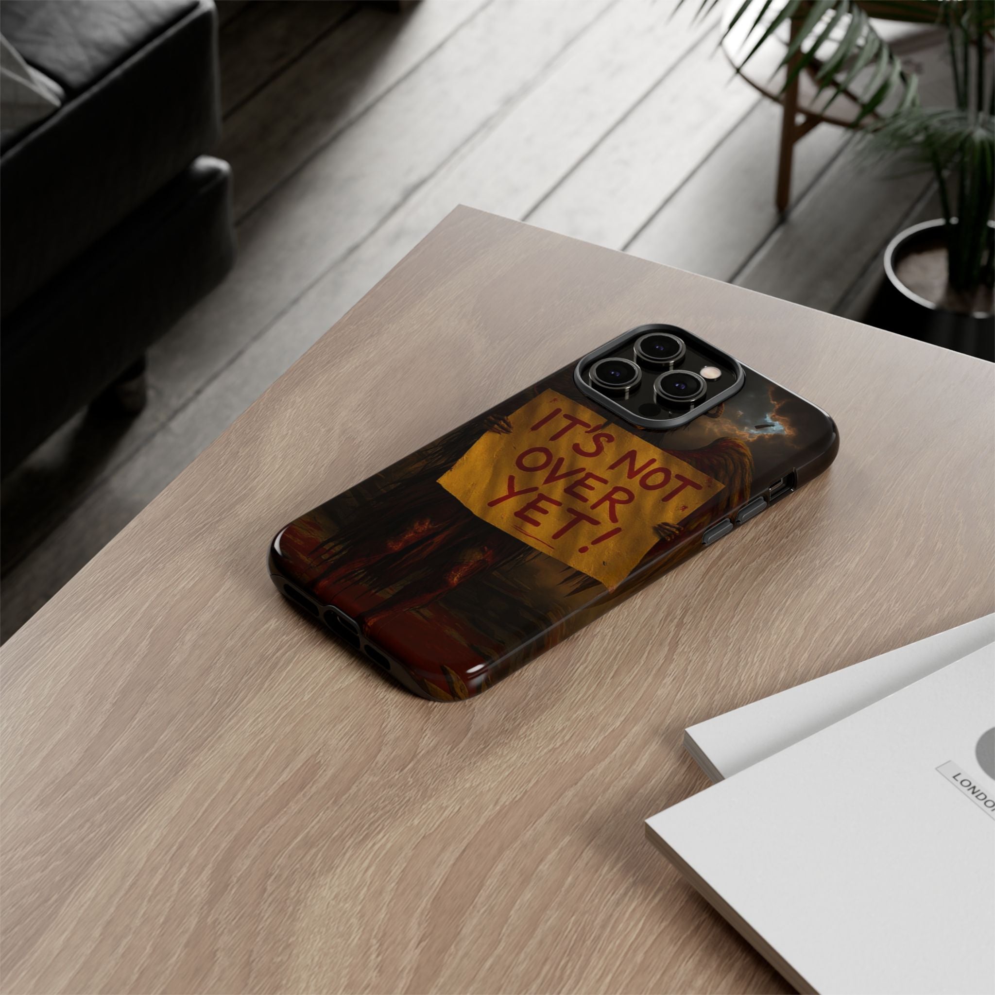 Phone Cases - It's Not Over Zombie Apocalypse Design