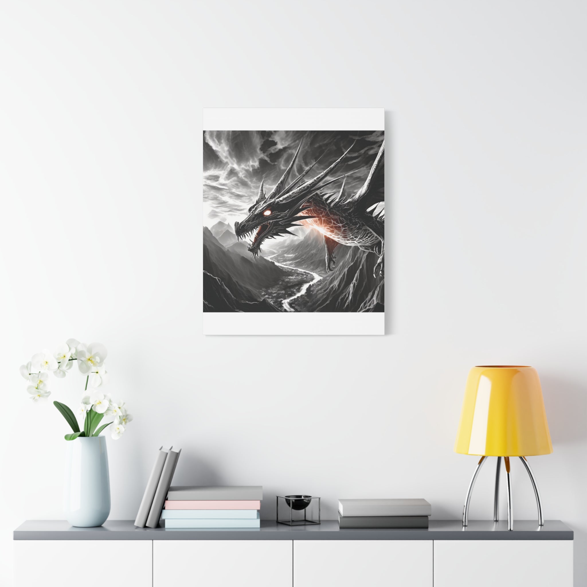 Dragon Art Canvas Print
