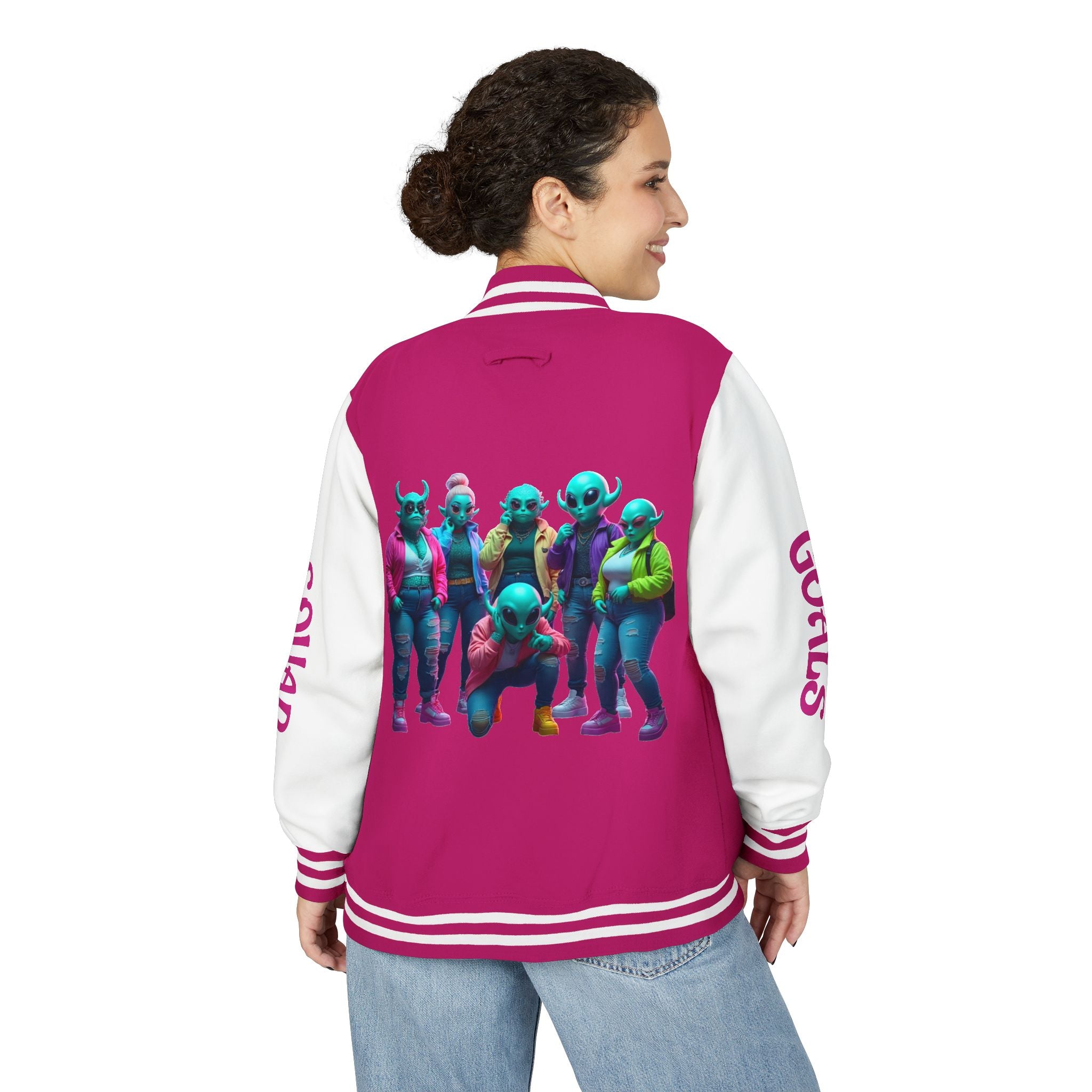 VYBZ "Locked In Goals" Heavyweight Letterman Jacket