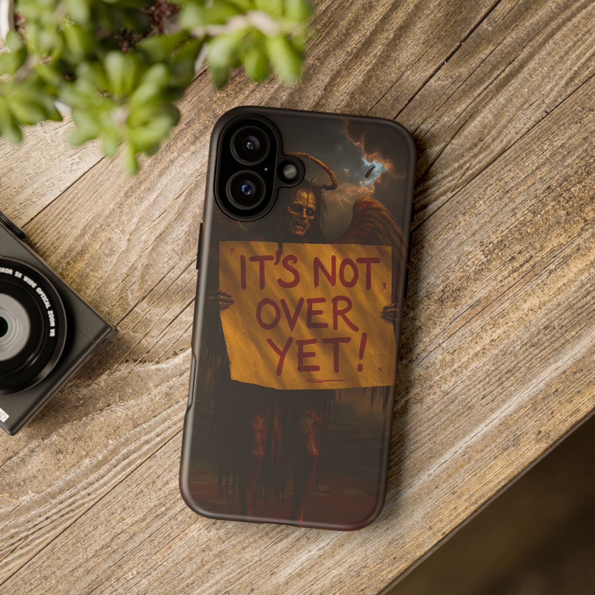 Phone Cases - It's Not Over Zombie Apocalypse Design