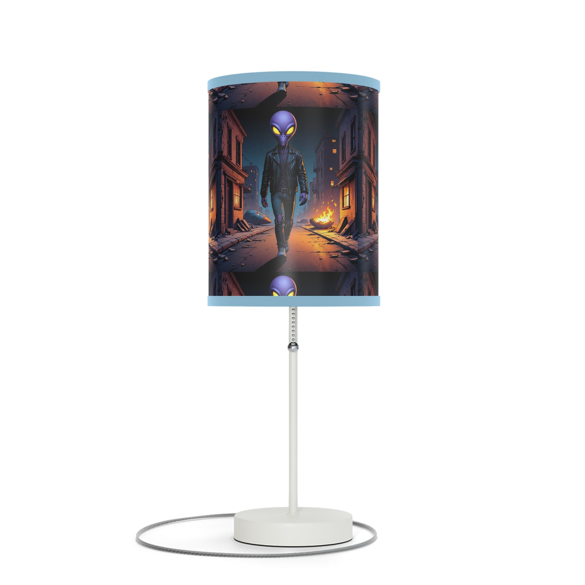Alien-Themed Table Lamp