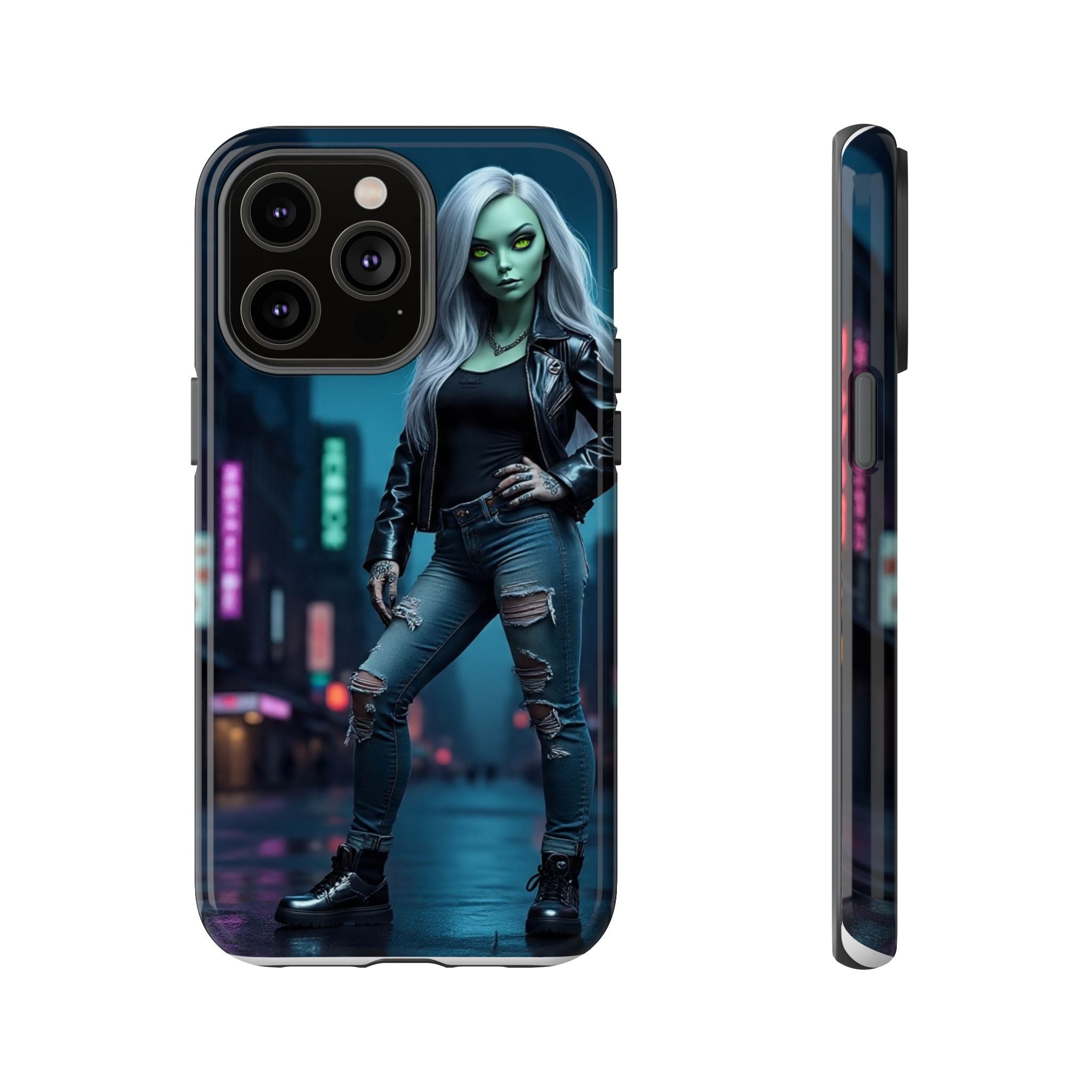 Alien Chic Tough Phone Case