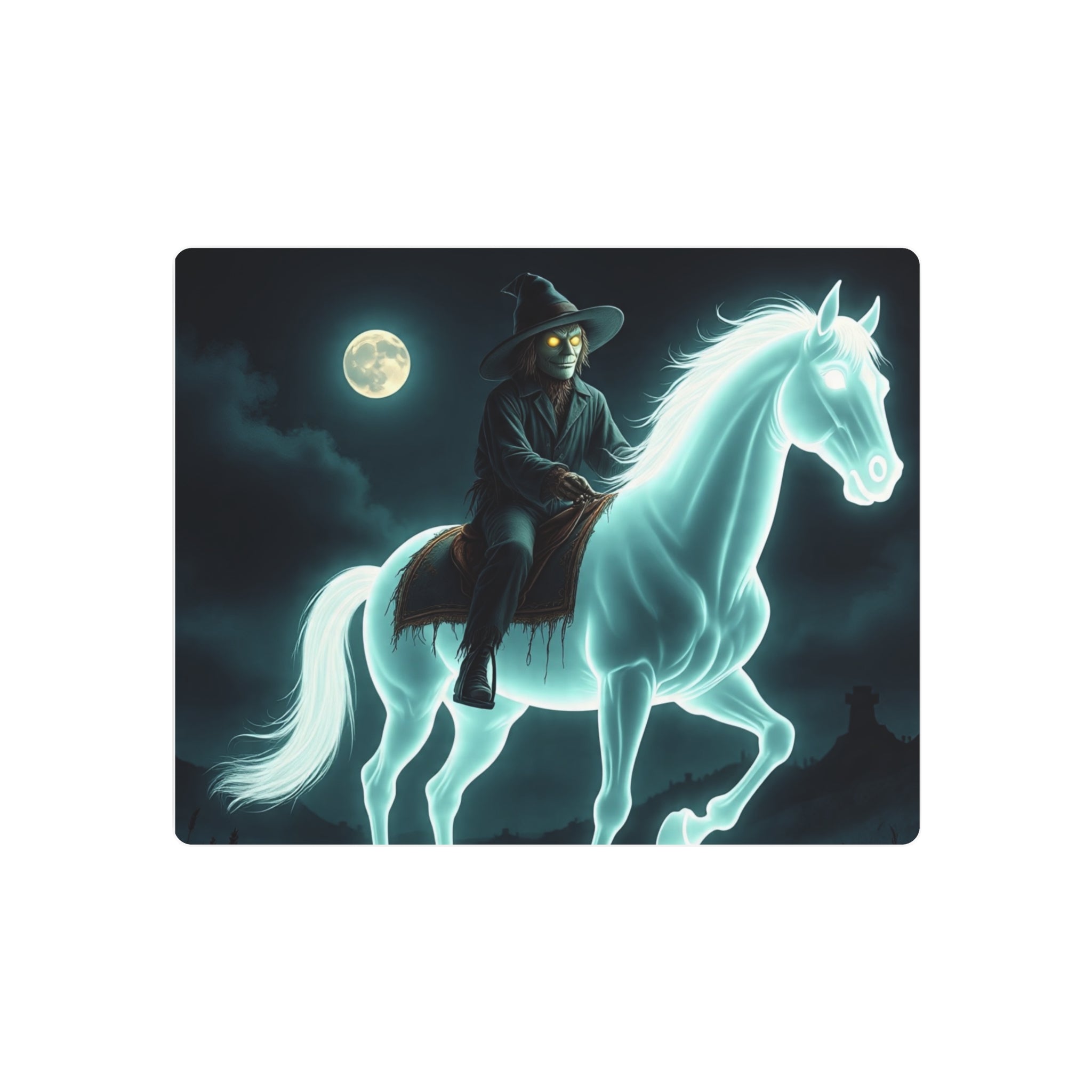 Metal Art Sign - Haunting Magical Halloween Spooky Exclusive Design