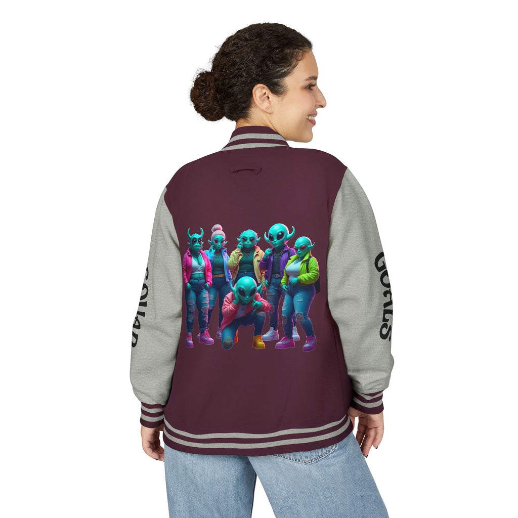 VYBZ "Locked In Goals" Heavyweight Letterman Jacket