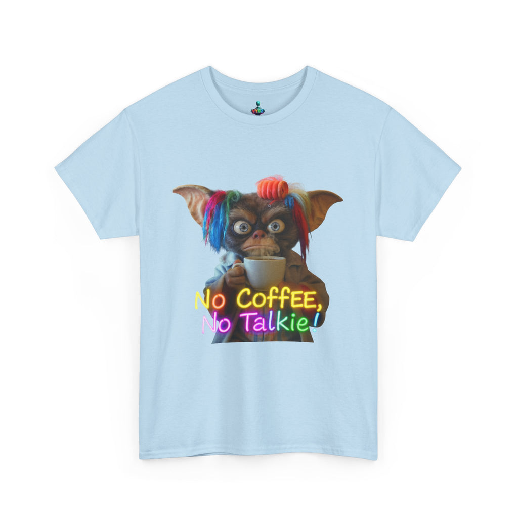 No Coffee, No Talkie Tee — Cute Gremlin Coffee Morning Shirt