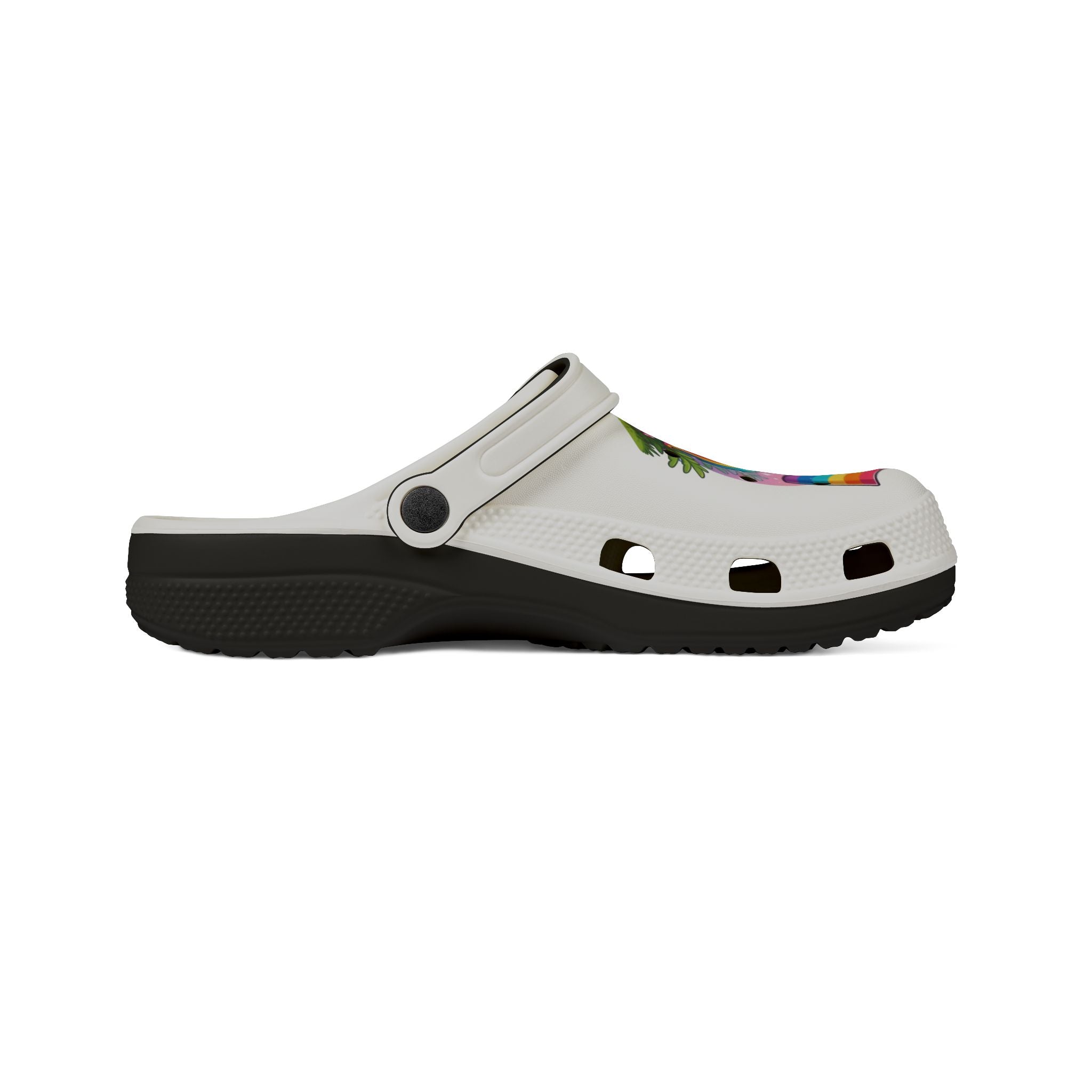 Rainbow Unicorn Foam Clogs