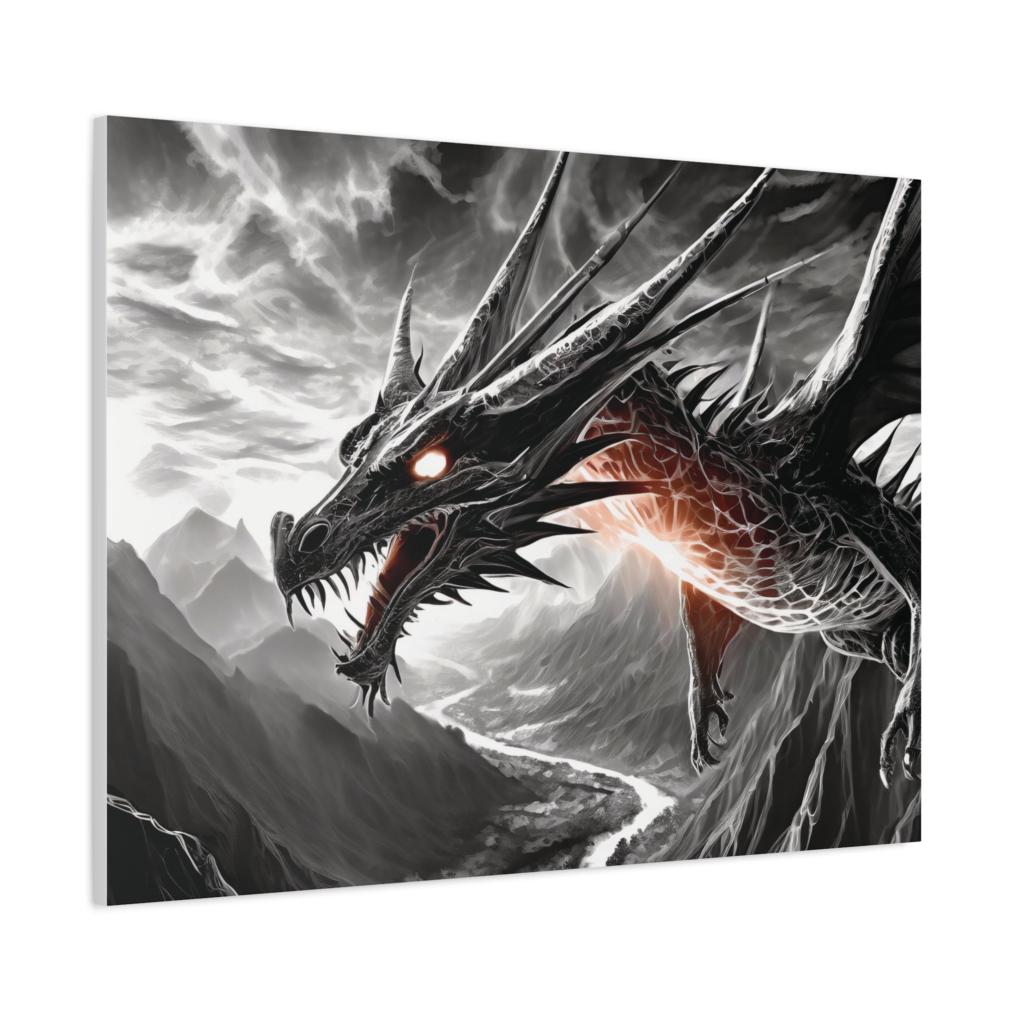 Dragon Art Canvas Print