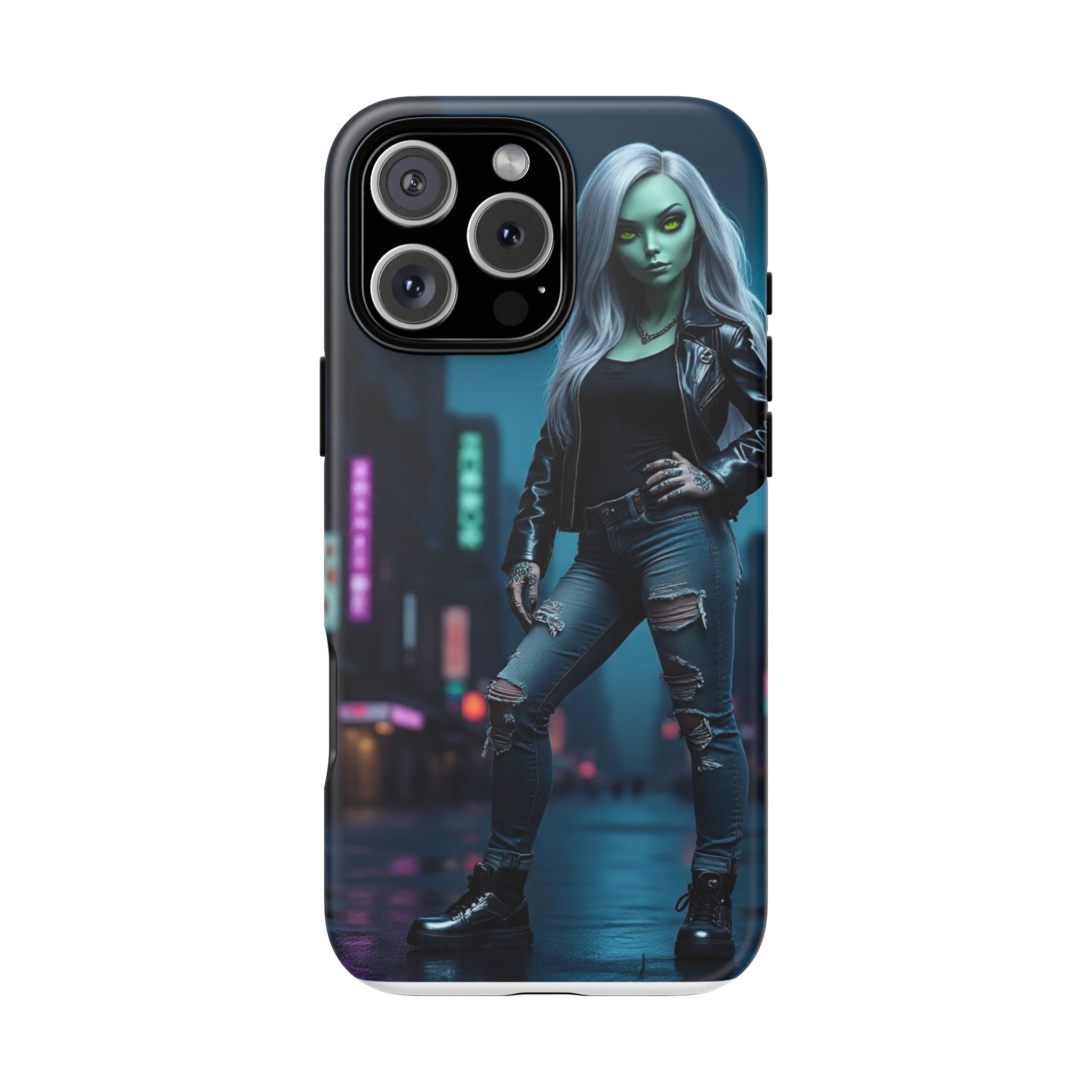 Alien Chic Tough Phone Case