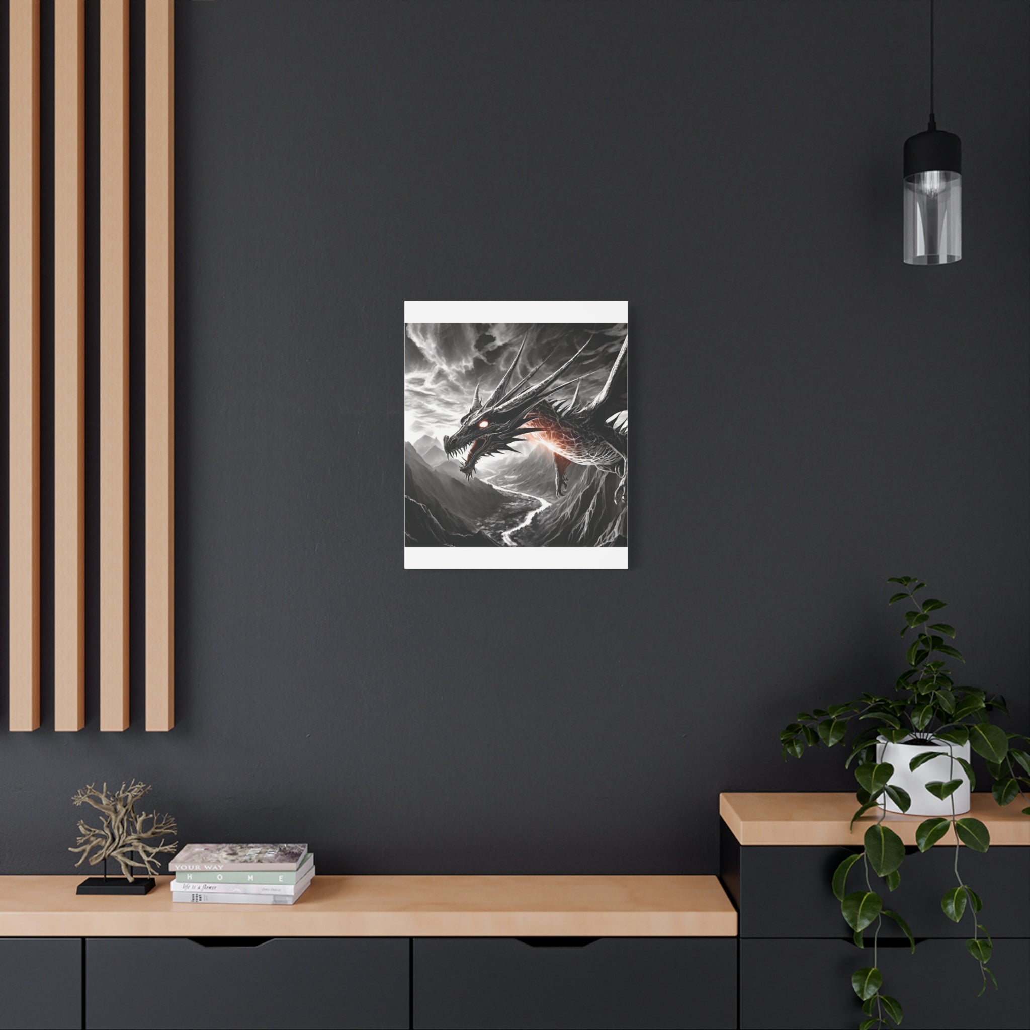 Dragon Art Canvas Print