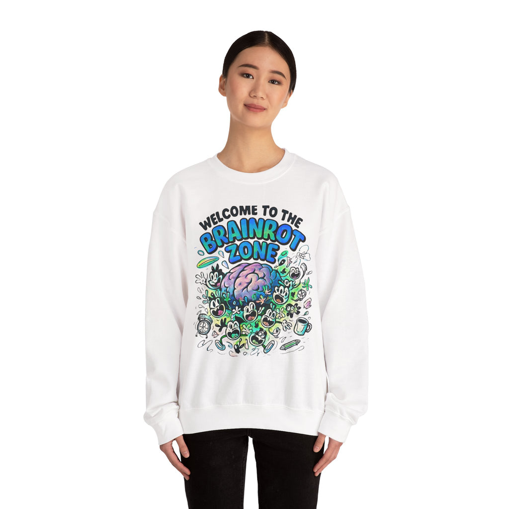 Brainrot Zone Unisex Heavy Blend™ Crewneck Sweatshirt