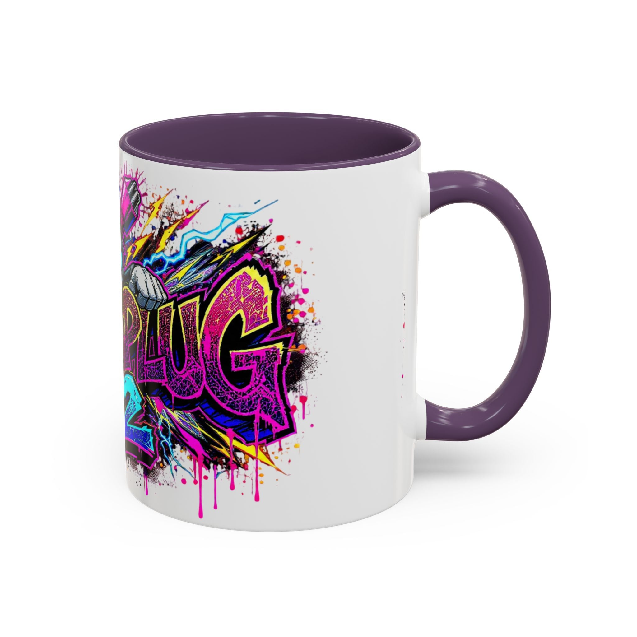 Accent Coffee Mug — The Digital Plug 612 Graphic (11/15oz)