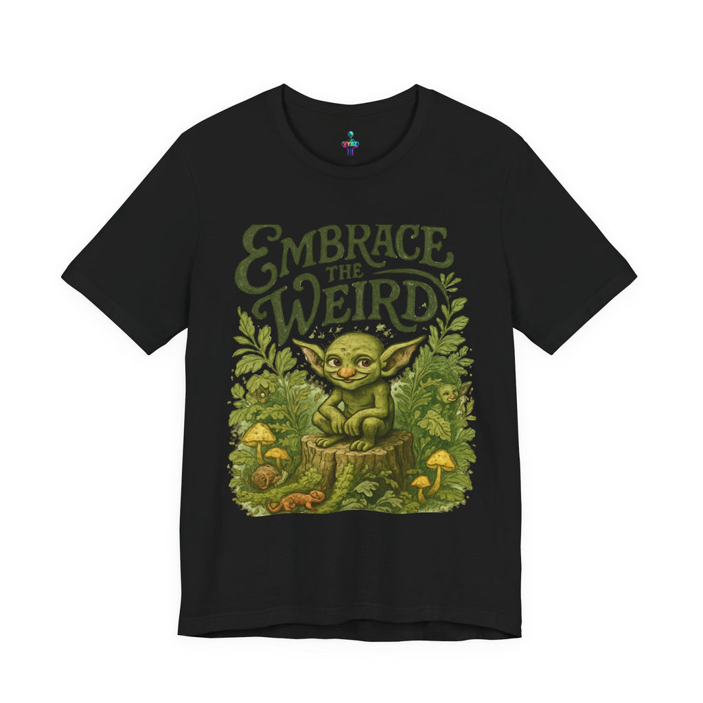 Fantasy Unisex Tee Embracing Weird Nature Design