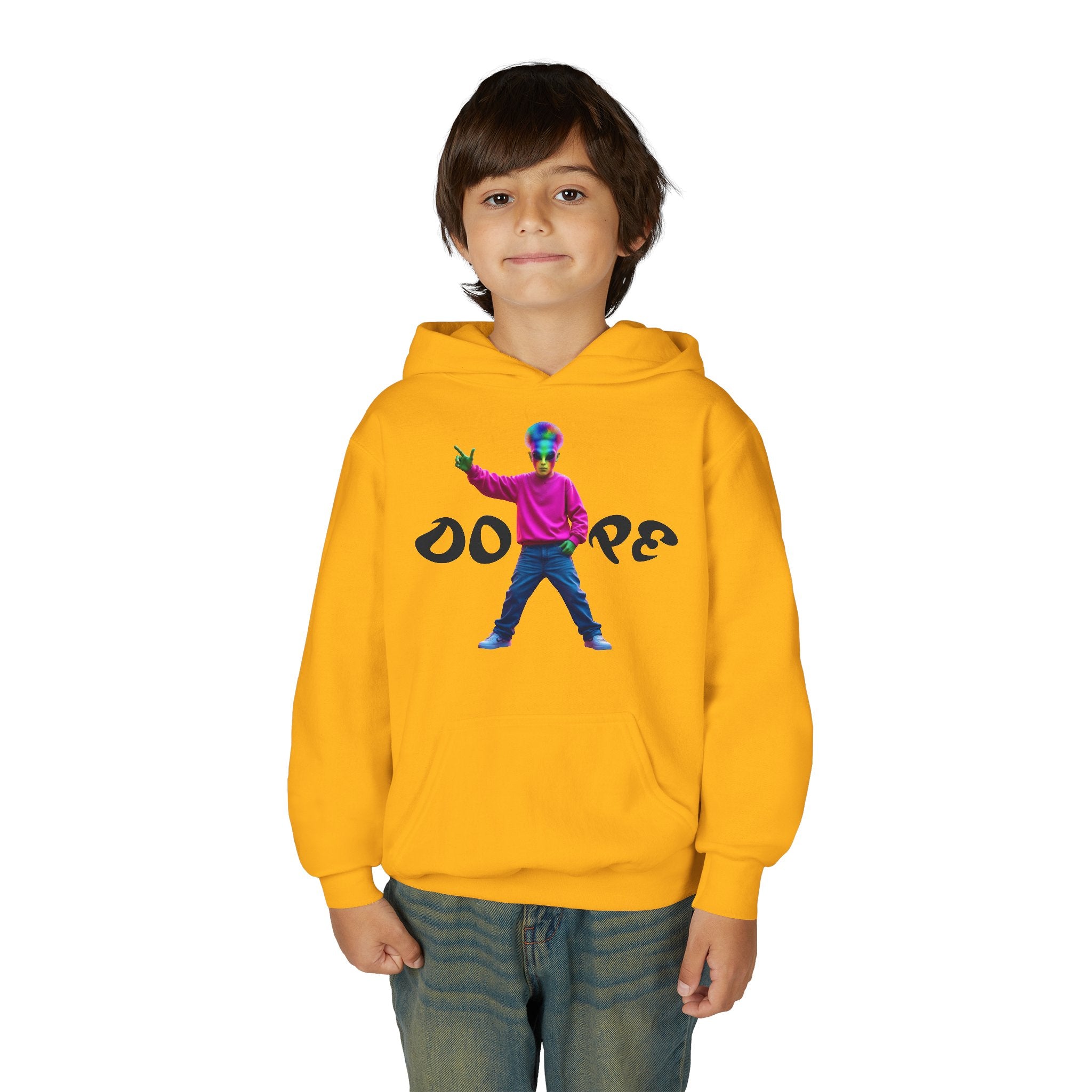 VYBZ Alien Youth Hoodie - Exclusive Colorful Hip Hop Slang Design
