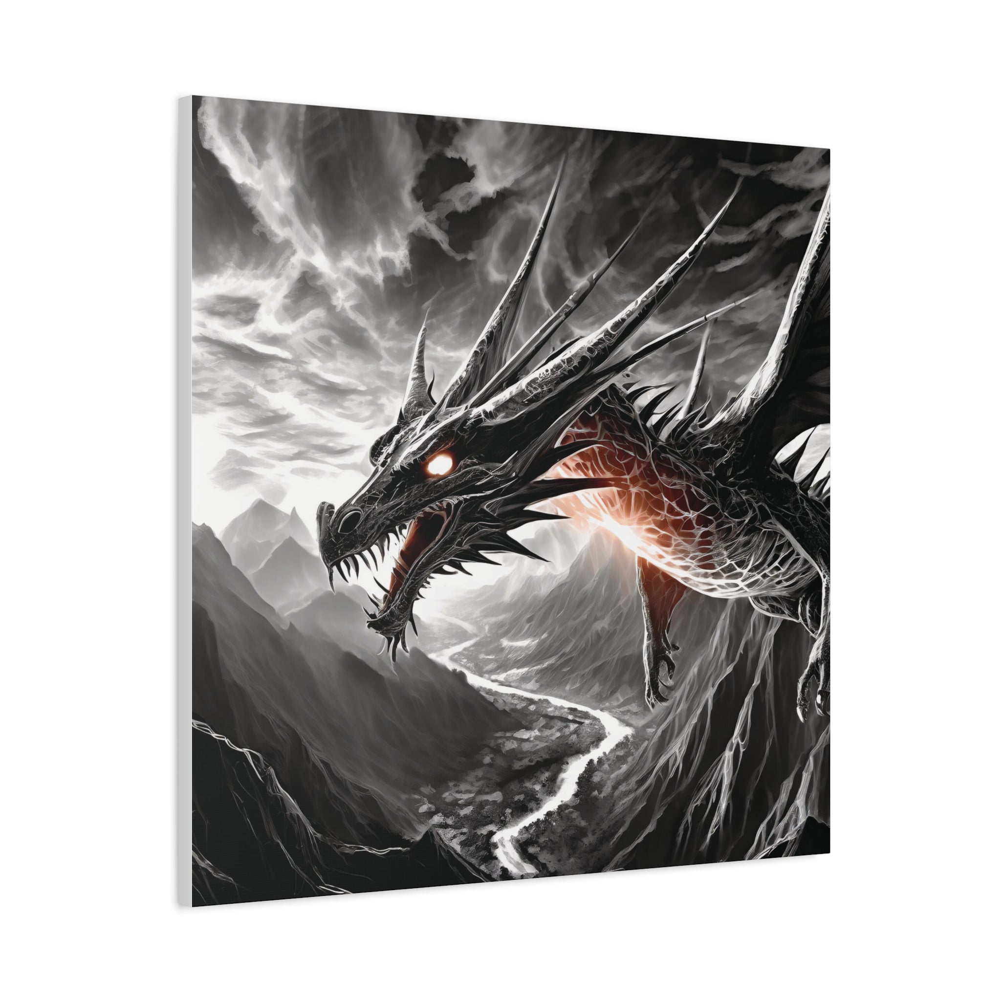 Dragon Art Canvas Print