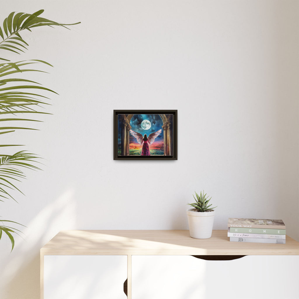 "Celestial Angel" Framed Canvas Wall Decor