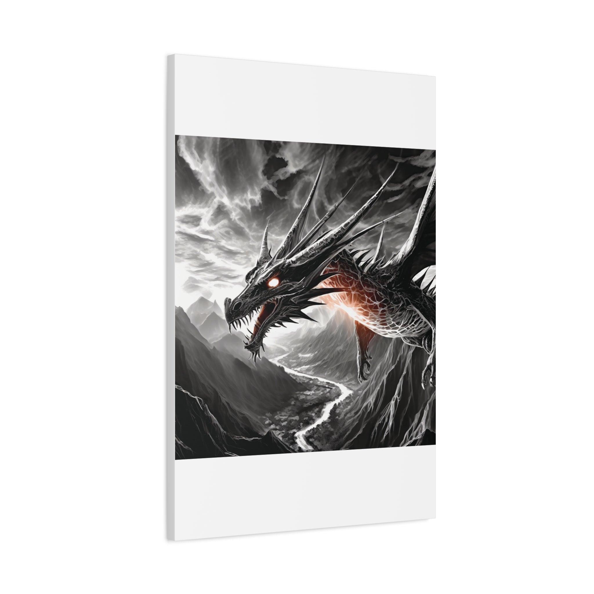 Dragon Art Canvas Print