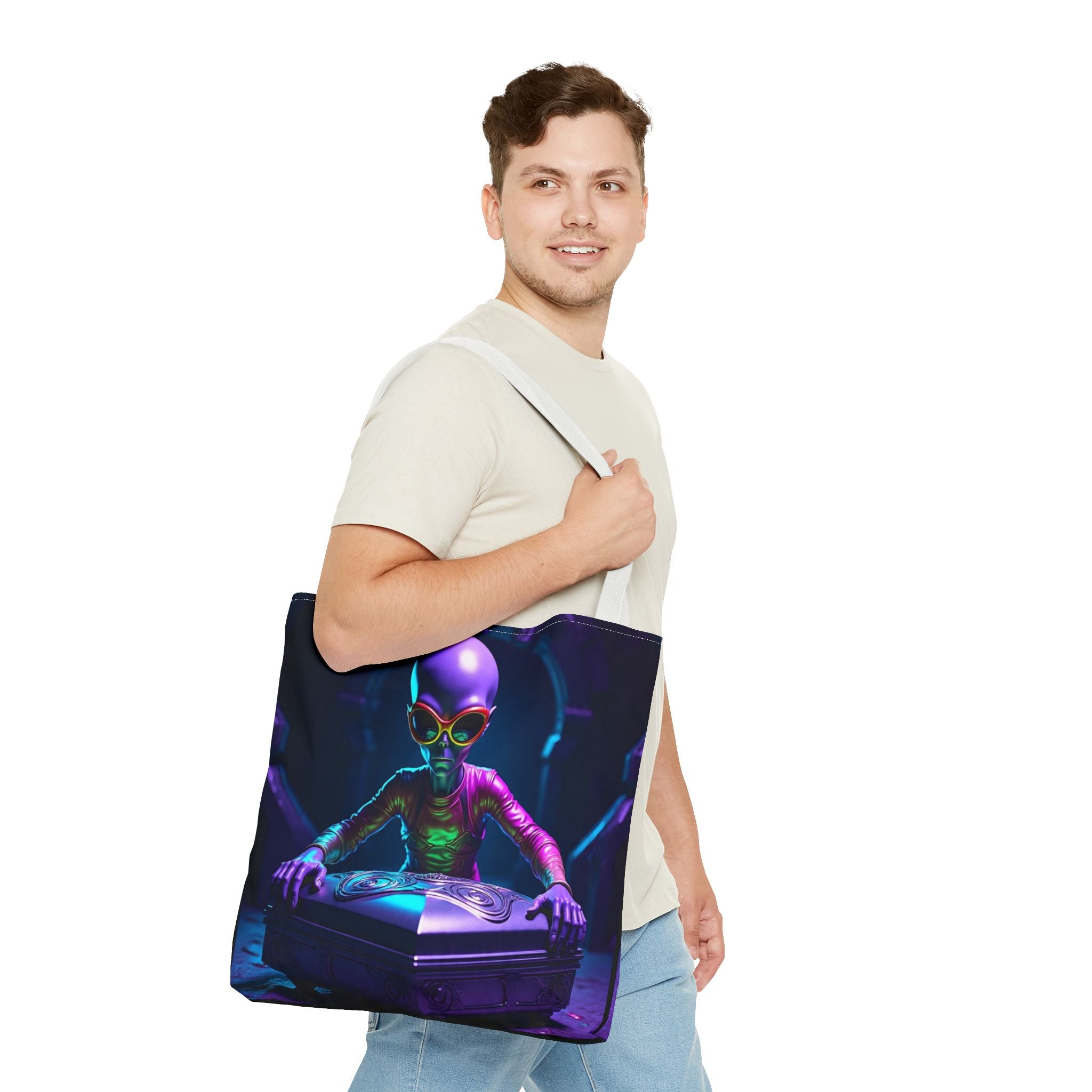 Tote Bag - VYBZ Exclusive Alien DJ Halloween Design