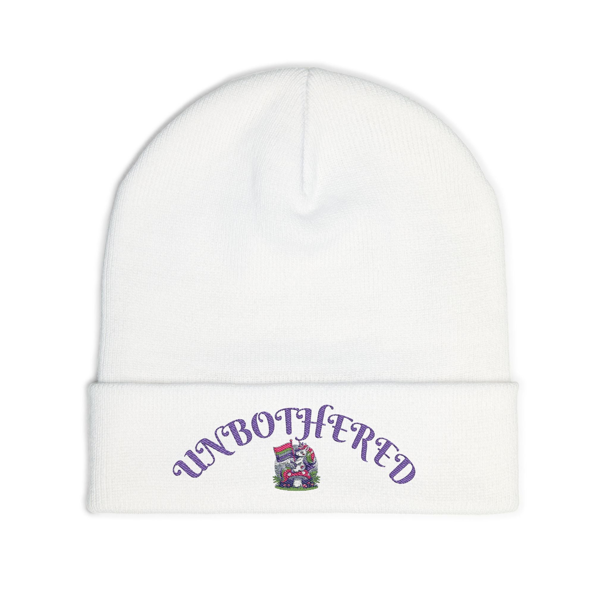 "Unbothered" Knit Beanie