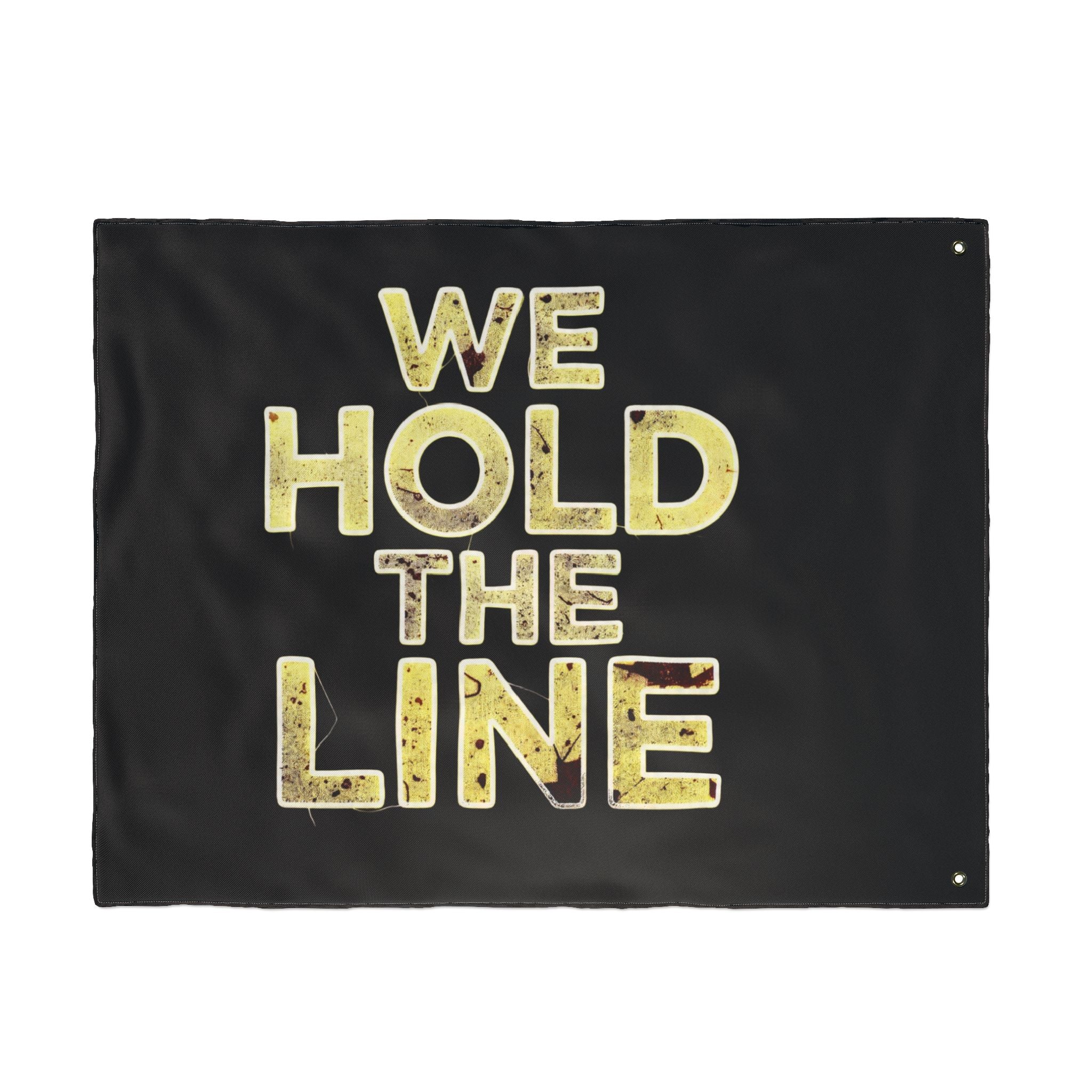 Double-Sided Flag — "North Star Rebel" / "We Hold The Line" Outdoor Garden Banner