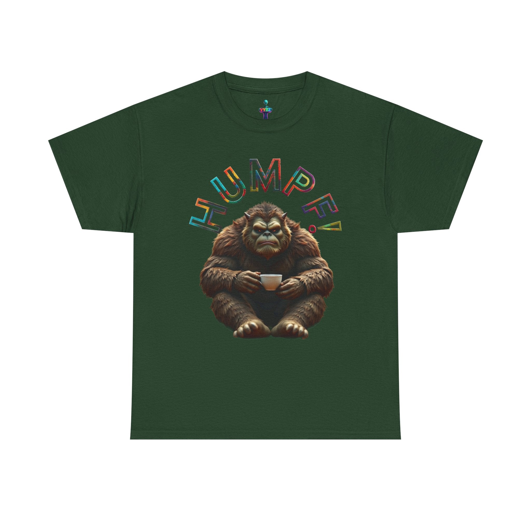 VYBZ Men's Coffee Bigfoot Tee - Autumn Exclusive Design