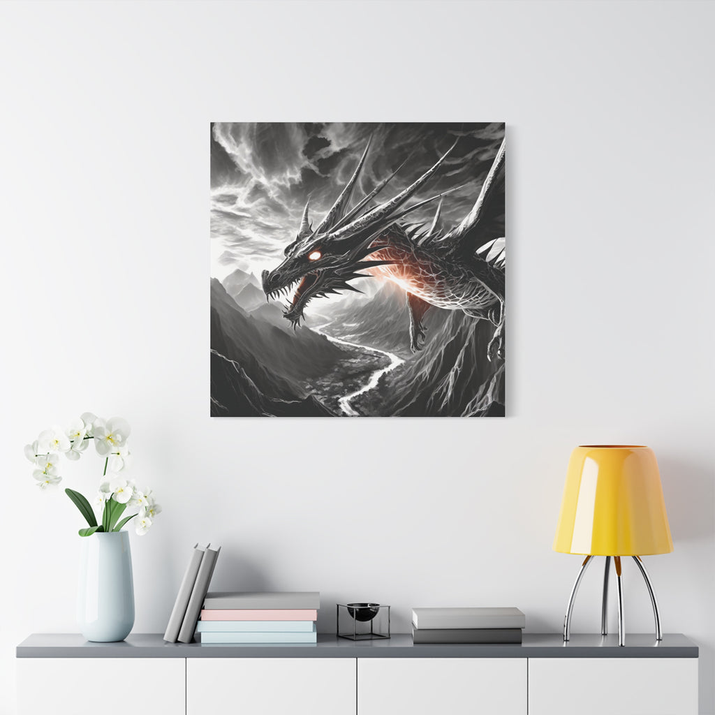 Dragon Art Canvas Print