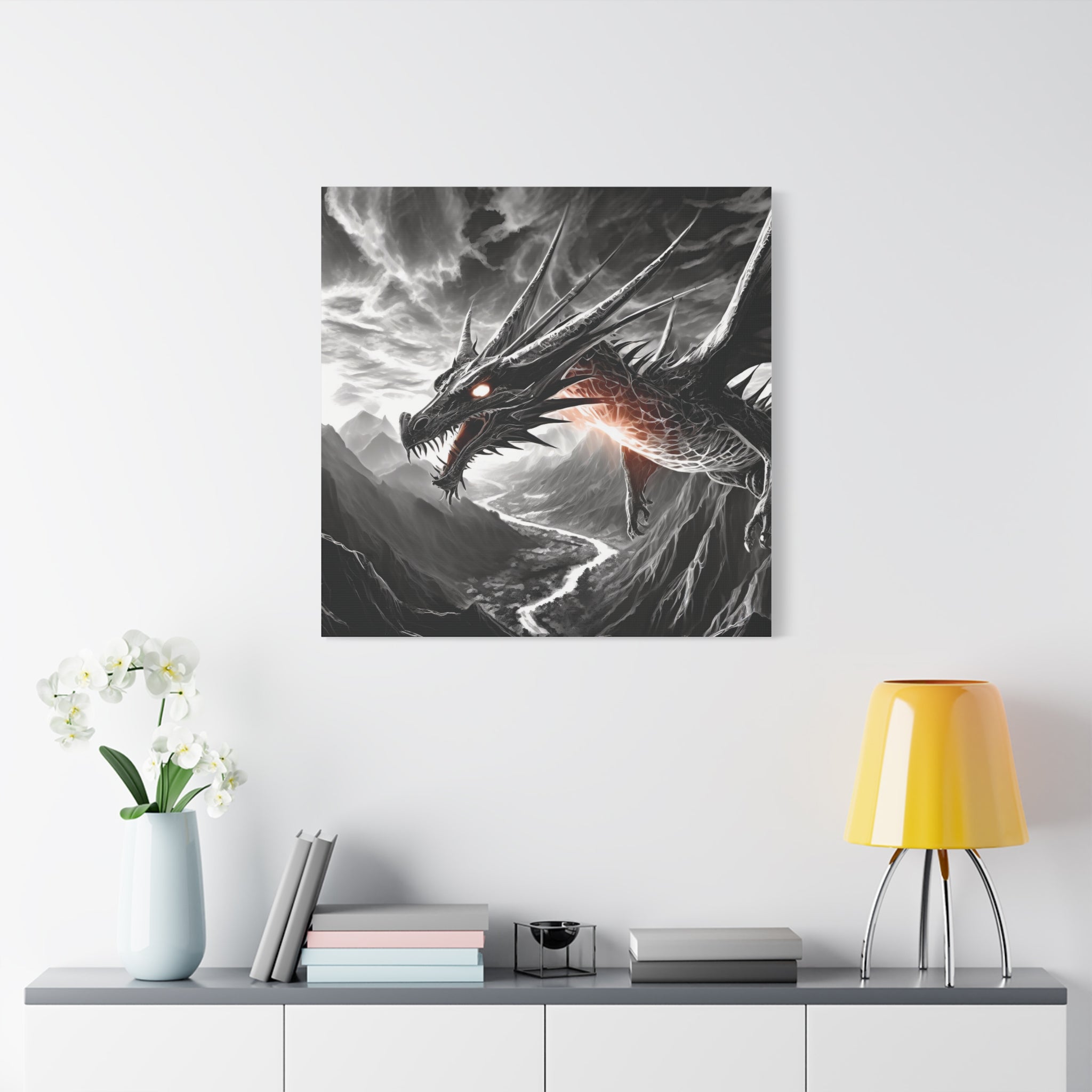 Dragon Art Canvas Print