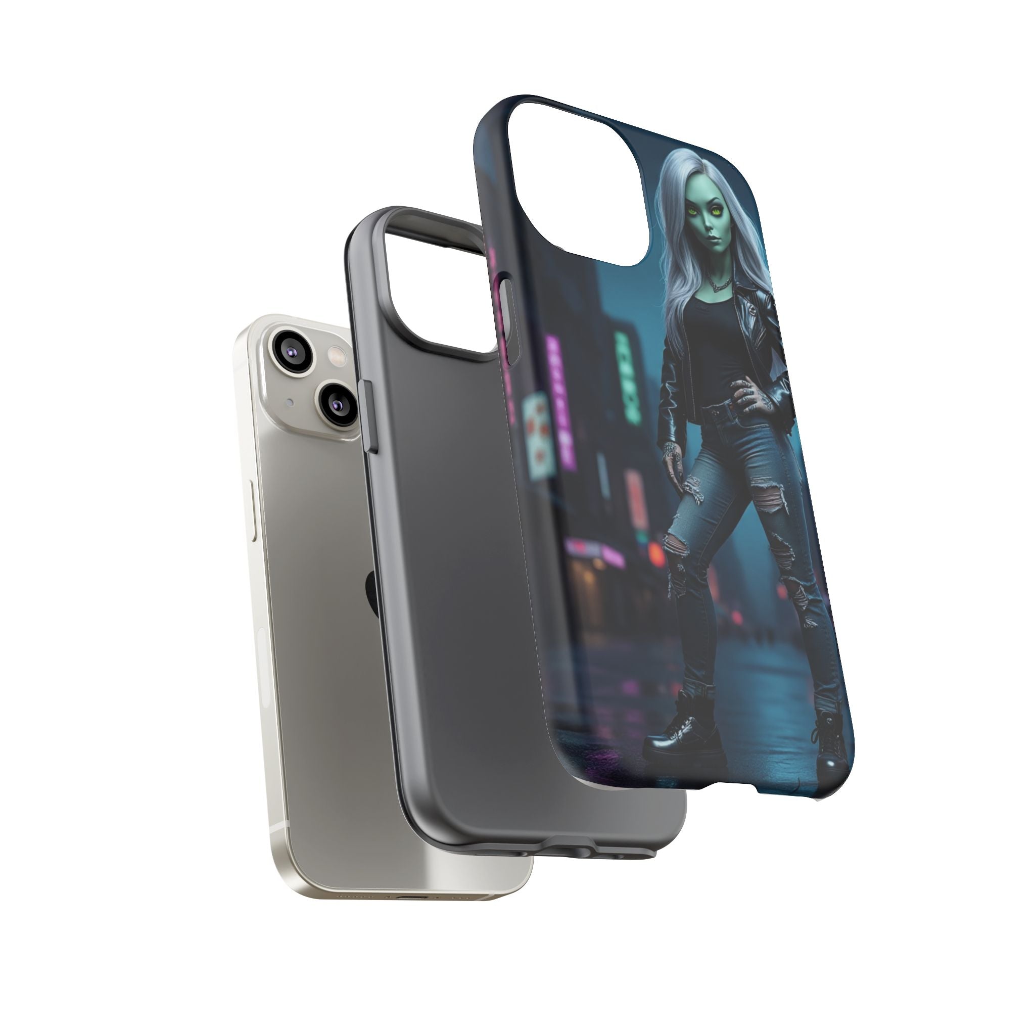 Alien Chic Tough Phone Case