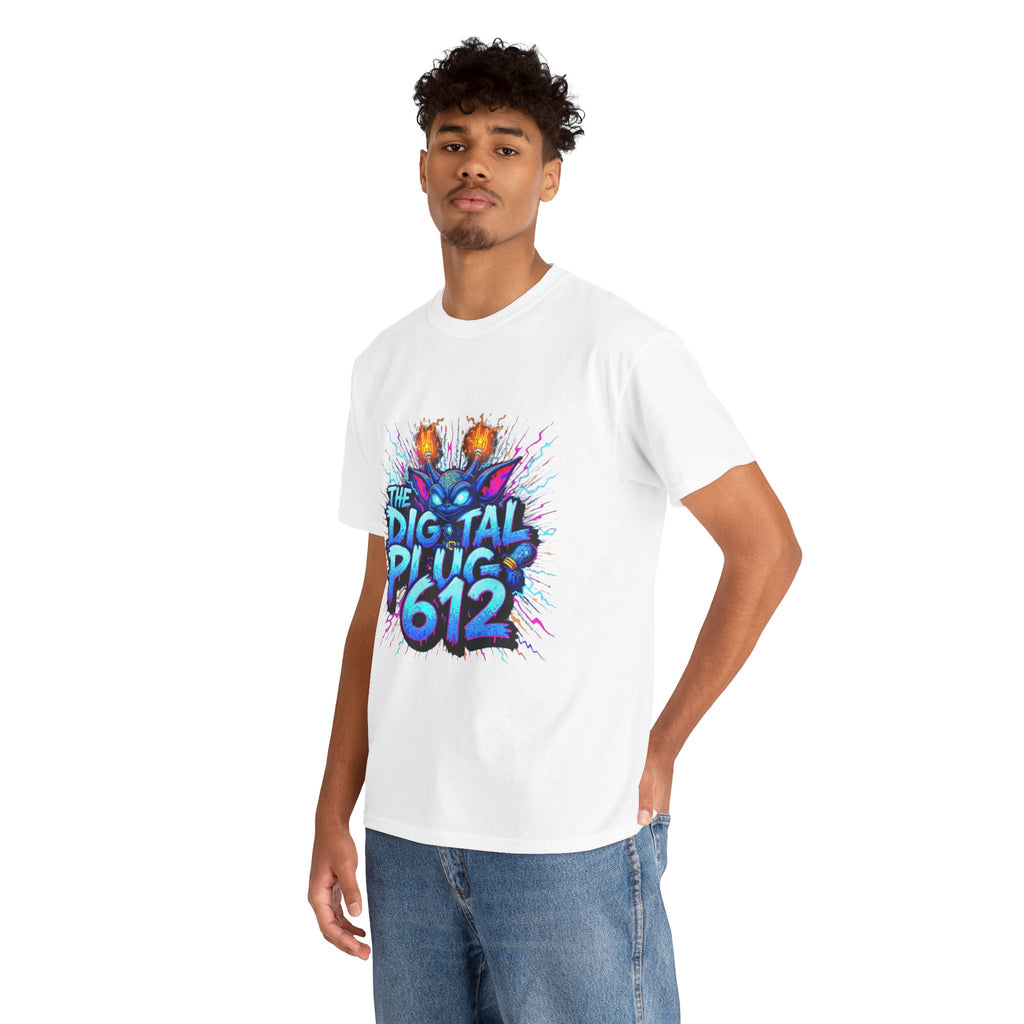 The Digital Plug 612 "Plugz" Tee — Streetwear Graphic T-Shirt