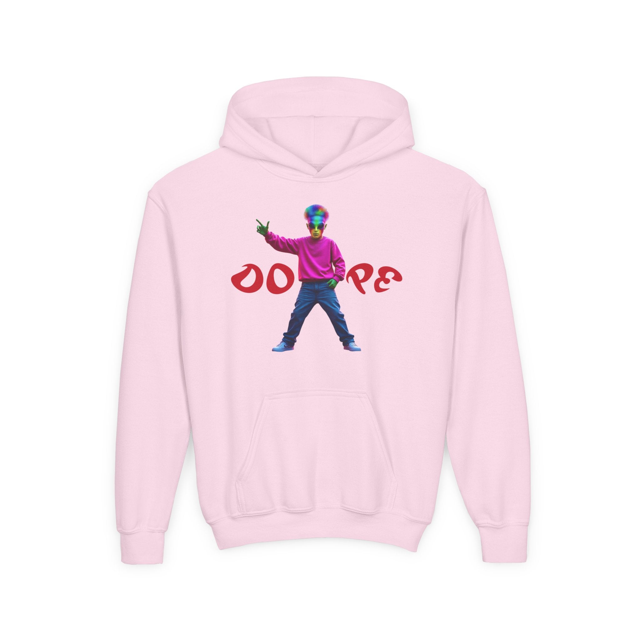 VYBZ Alien Youth Hoodie - Exclusive Colorful Hip Hop Slang Design