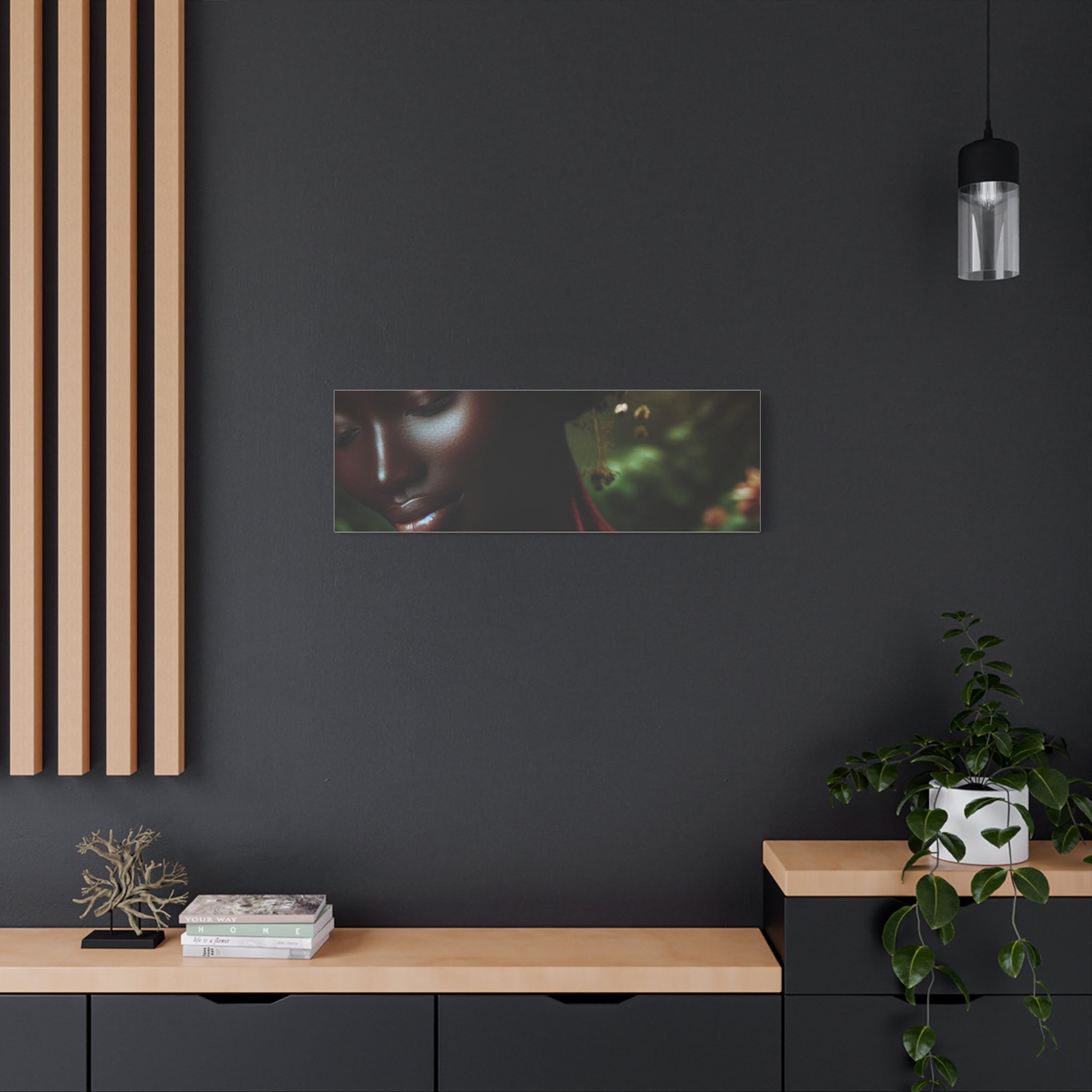 Elegant Mother Nature Canvas Art Print