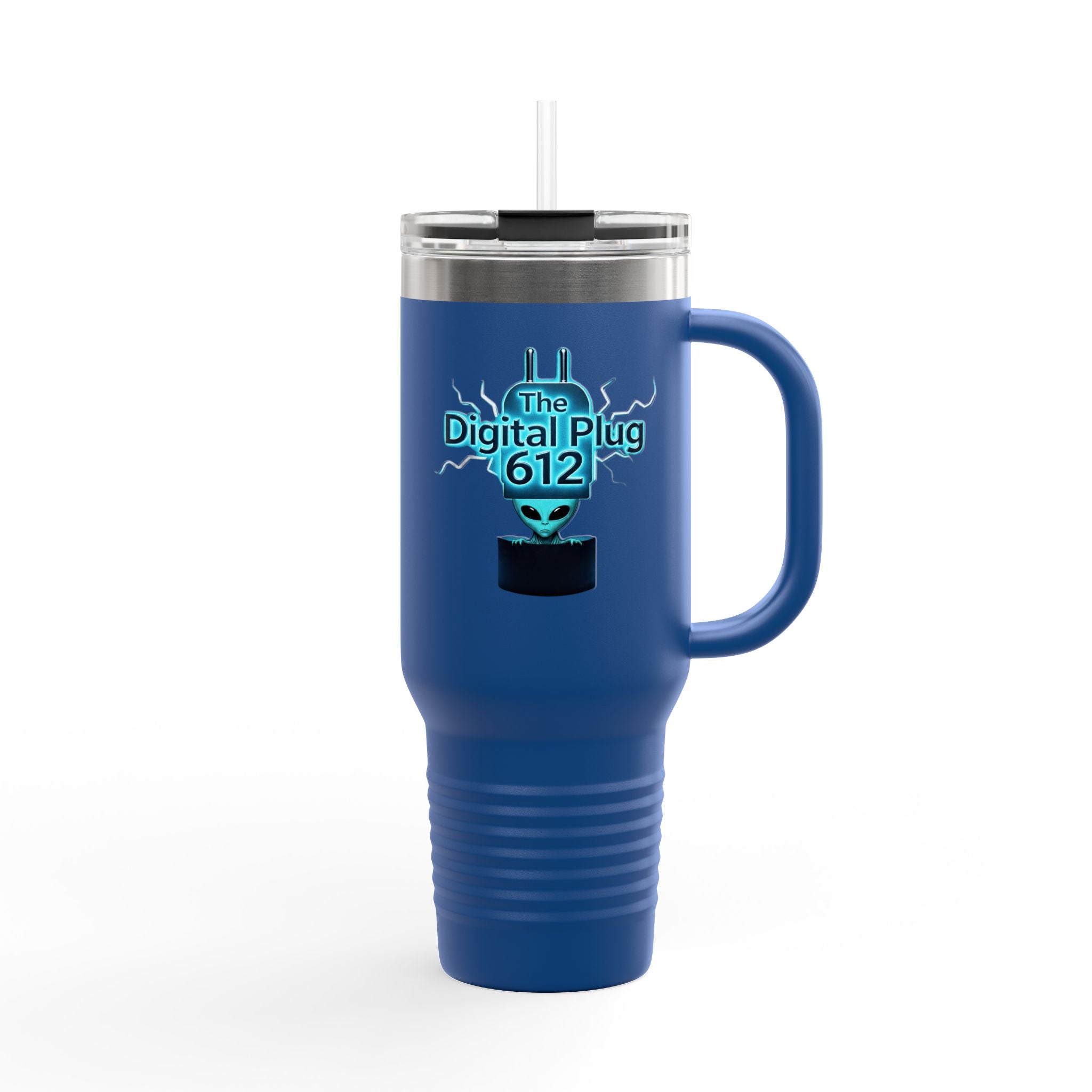 Digital Plug 612  40oz Travel Mug