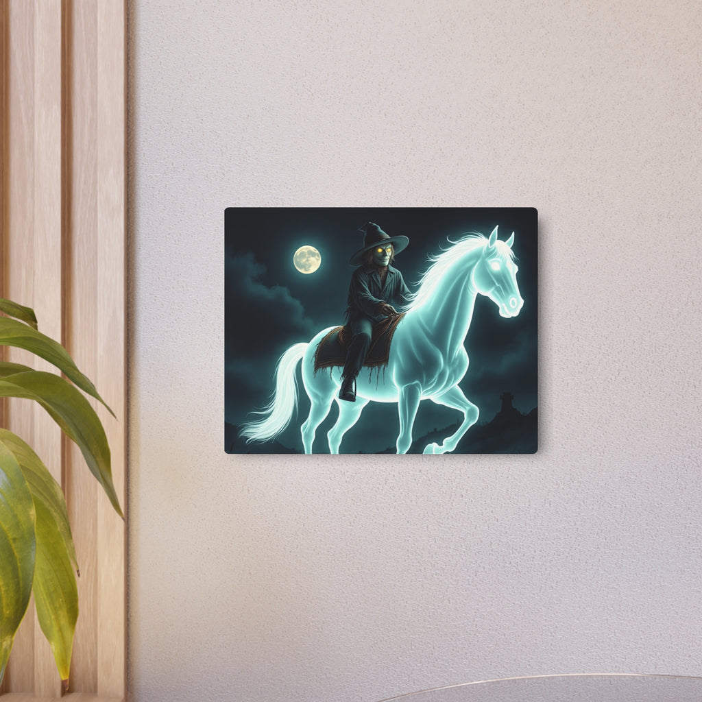 Metal Art Sign - Haunting Magical Halloween Spooky Exclusive Design